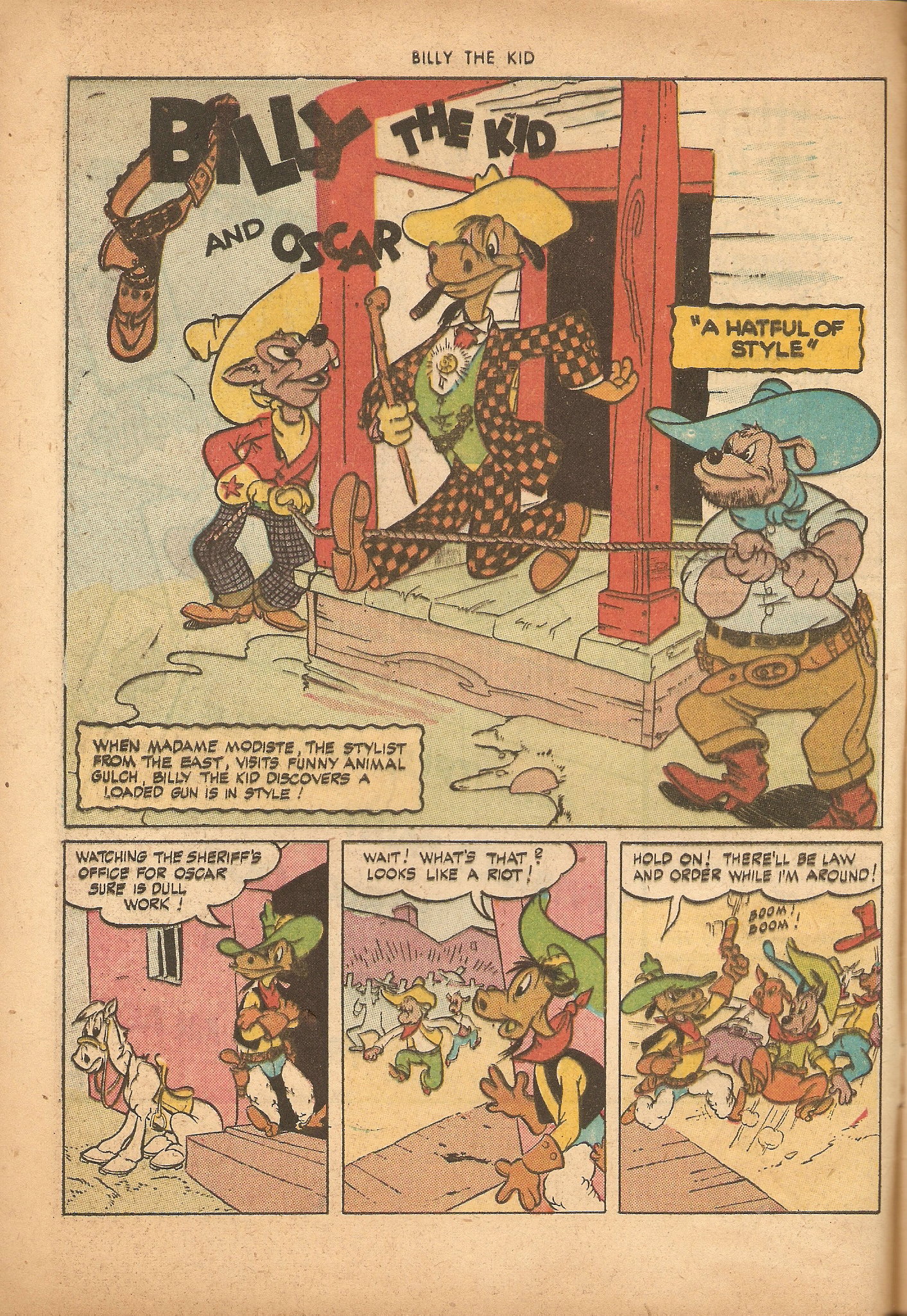 Read online Billy the Kid and Oscar comic -  Issue #2 - 4