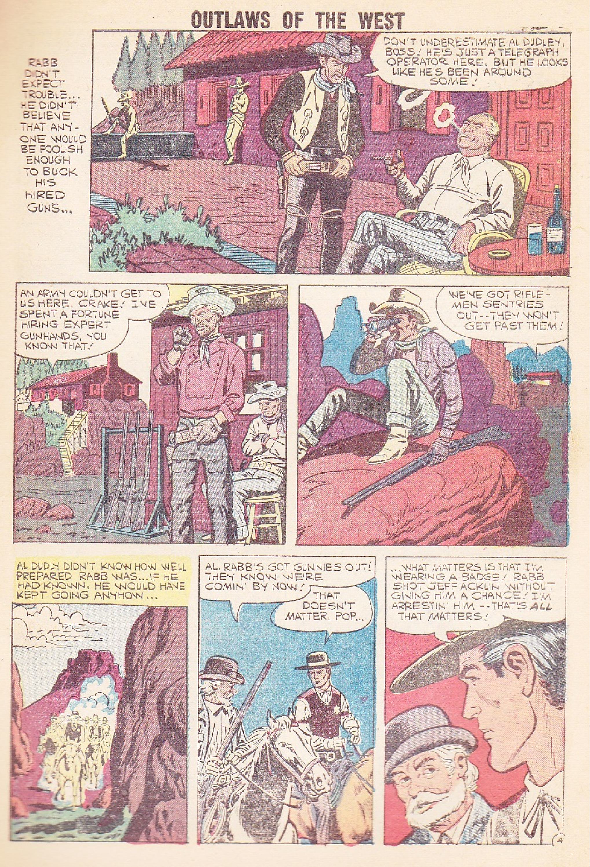 Read online Outlaws of the West comic -  Issue #20 - 8