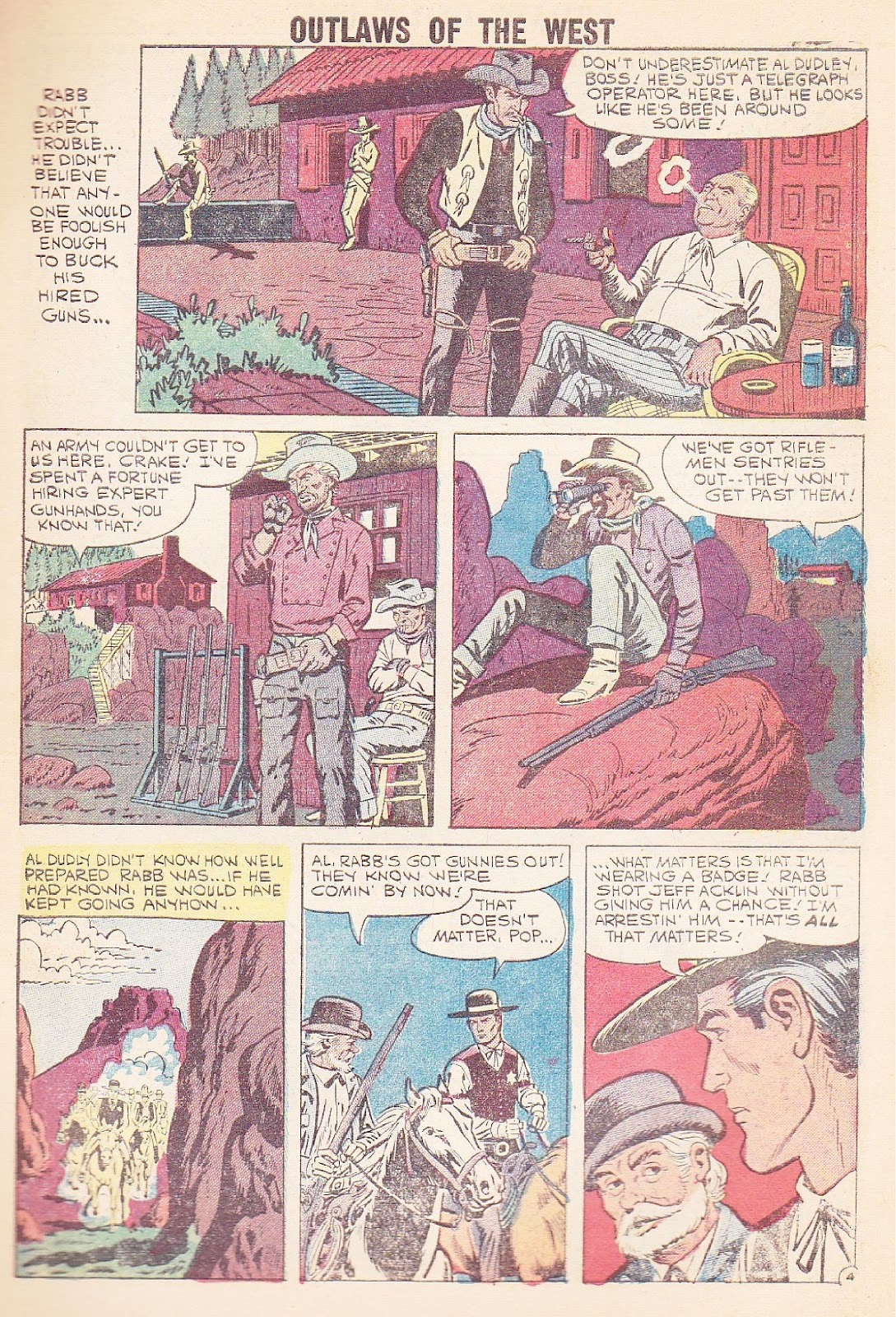 Outlaws of the West issue 20 - Page 8