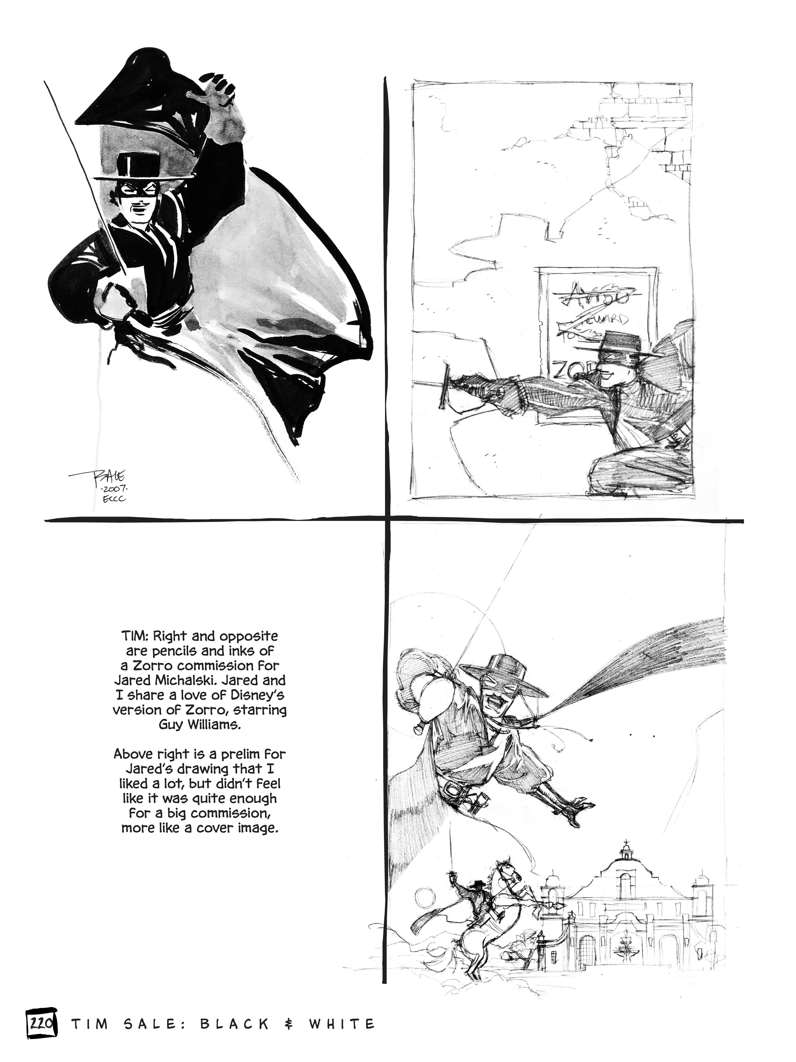 Read online Drawing Heroes in the Backyard: Tim Sale Black and White, Revised and Expanded comic -  Issue # TPB (Part 3) - 8