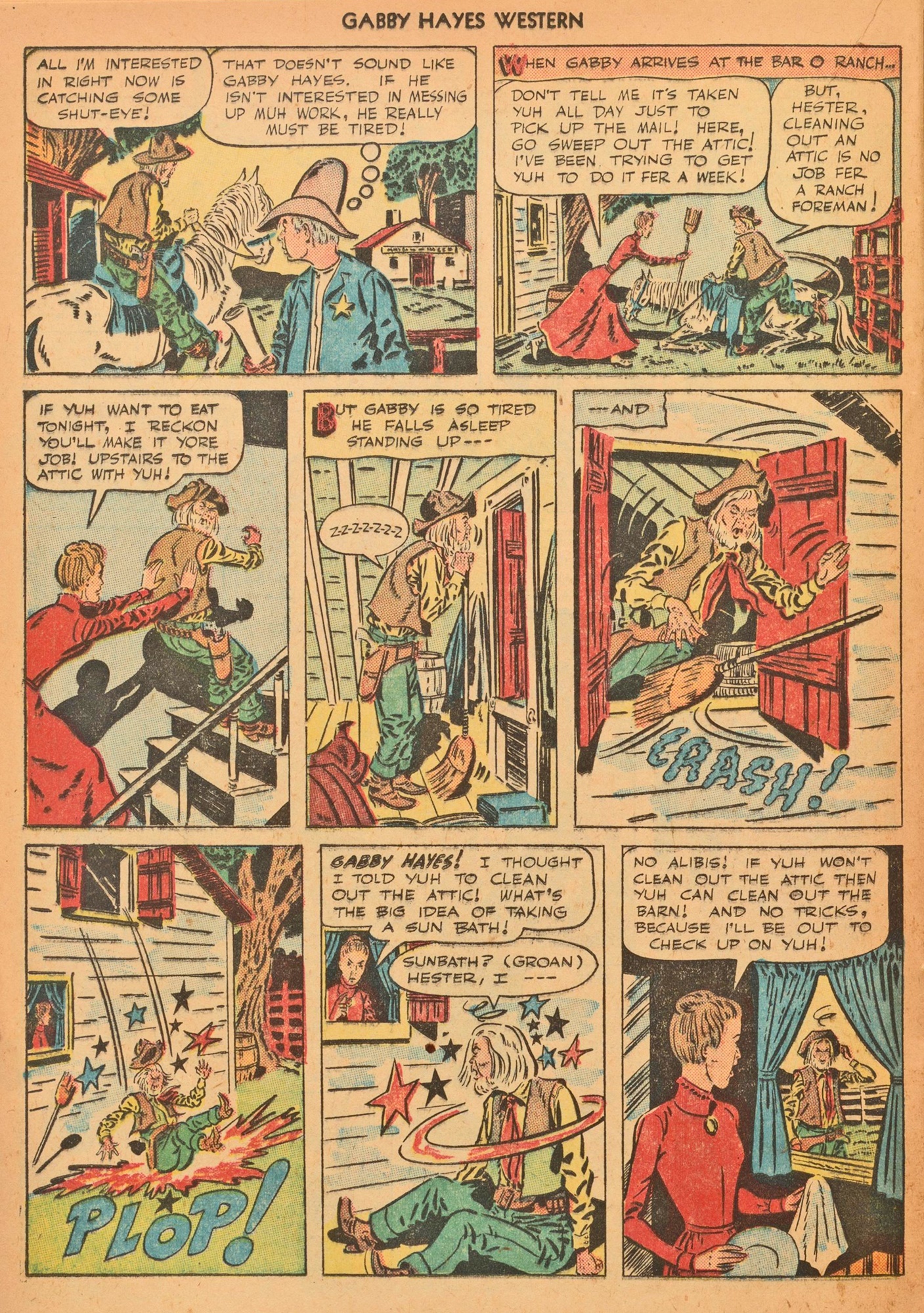 Read online Gabby Hayes Western comic -  Issue #12 - 20