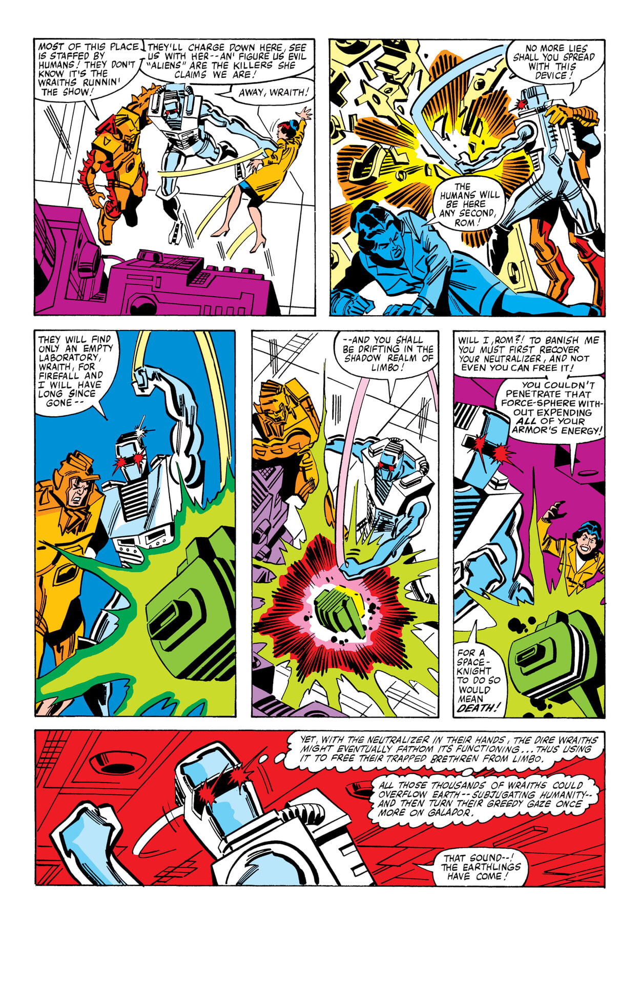Read online Rom: The Original Marvel Years Omnibus comic -  Issue # TPB (Part 3) - 17