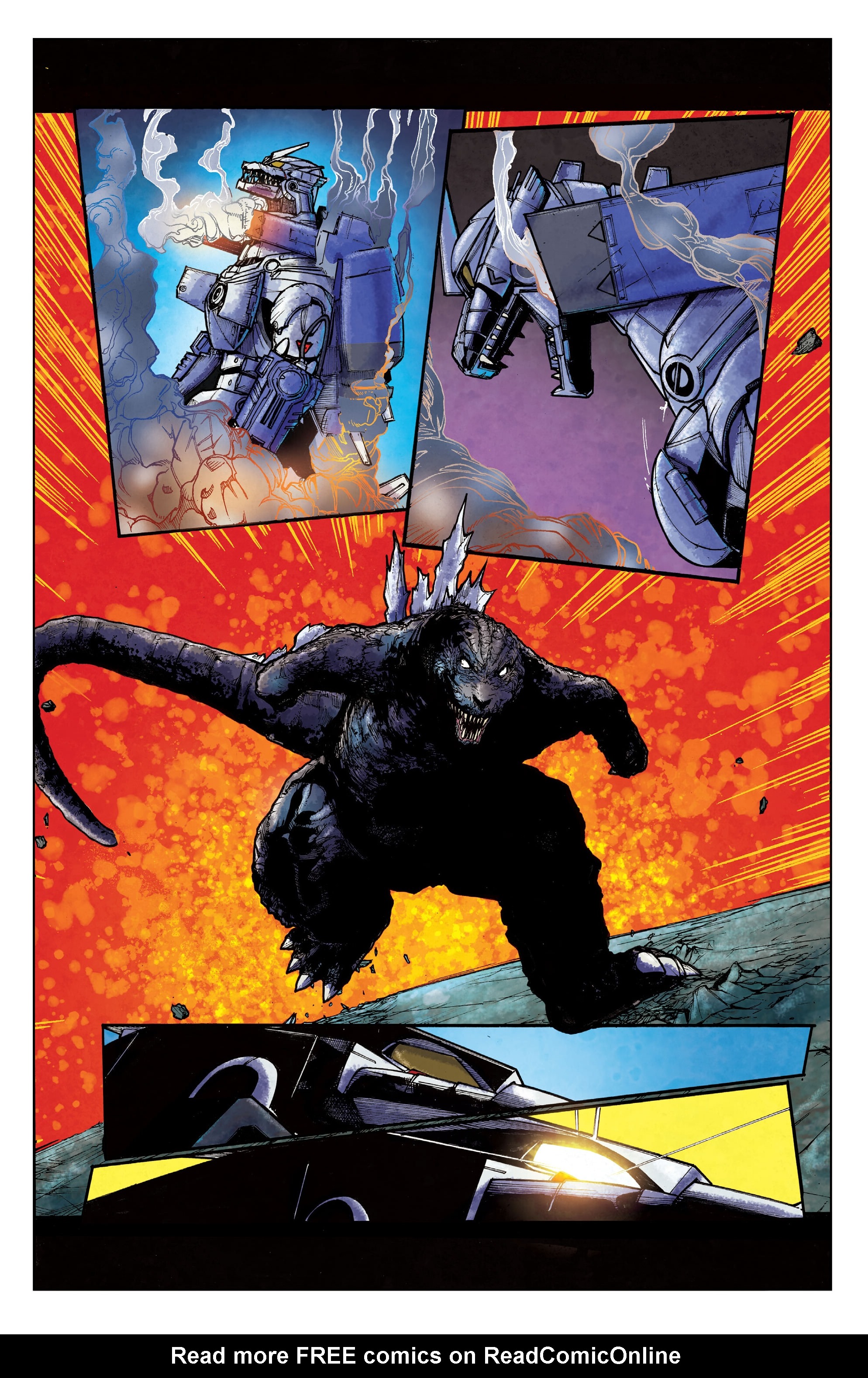 Read online Godzilla Rivals: vs. Mechagodzilla comic -  Issue # Full - 21
