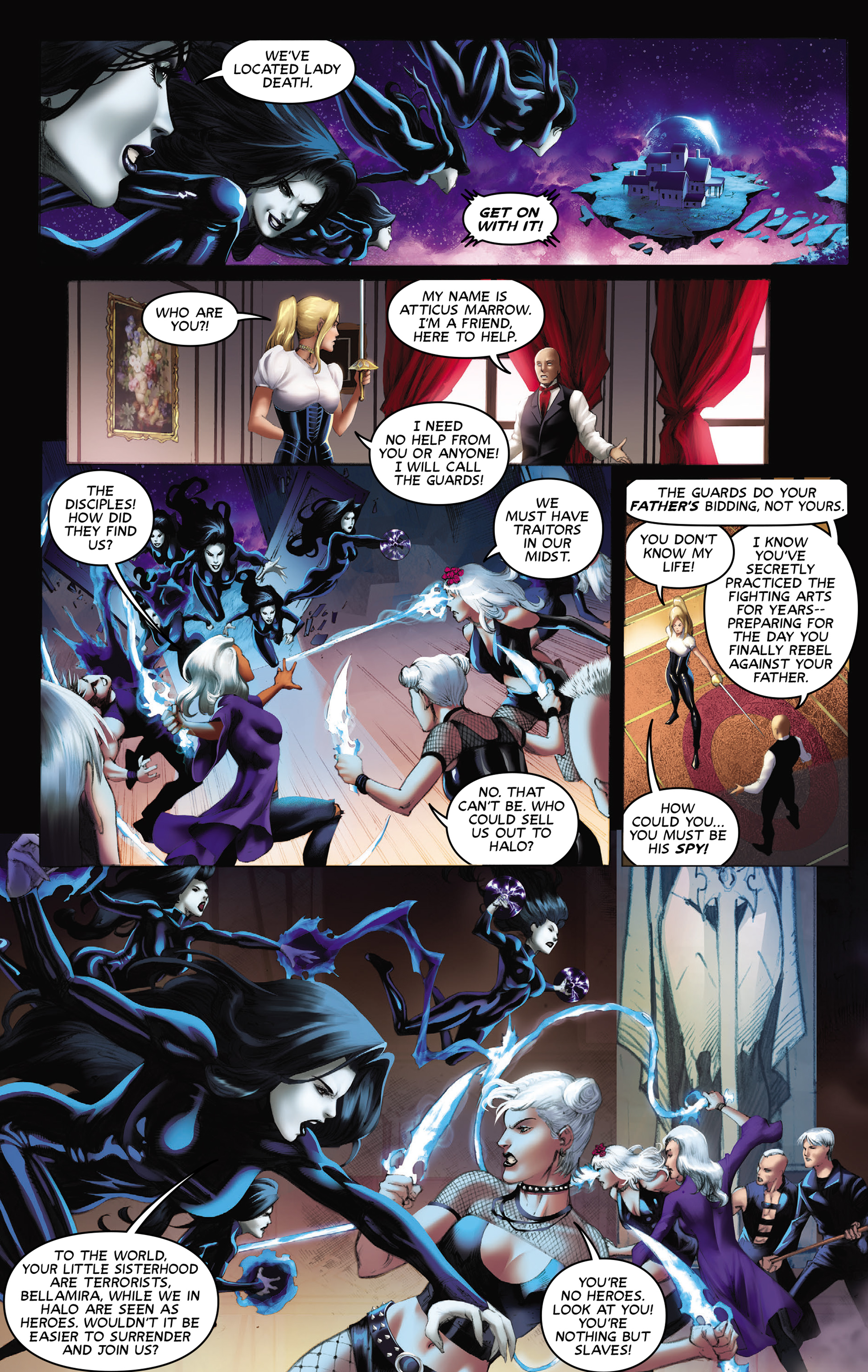 Read online Lady Death: Cataclysmic Majesty comic -  Issue # Full - 24