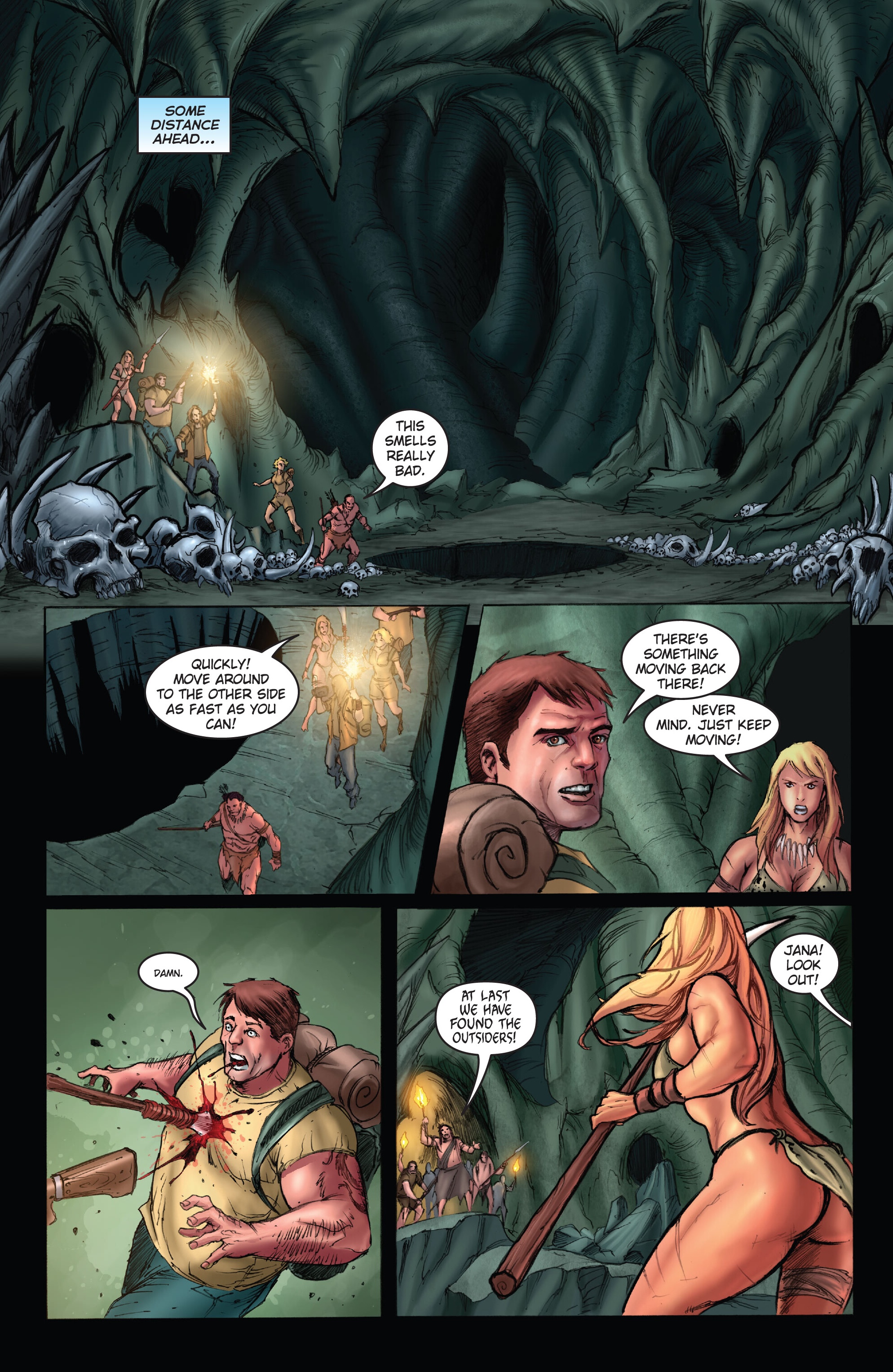 Read online Frank Cho's Jungle Girl: The Complete Omnibus comic -  Issue # TPB (Part 2) - 10