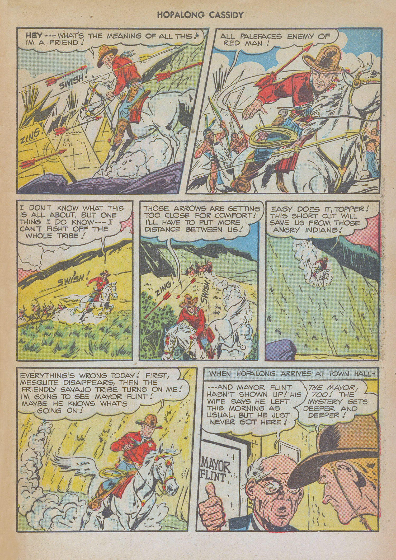 Read online Hopalong Cassidy comic -  Issue #28 - 5