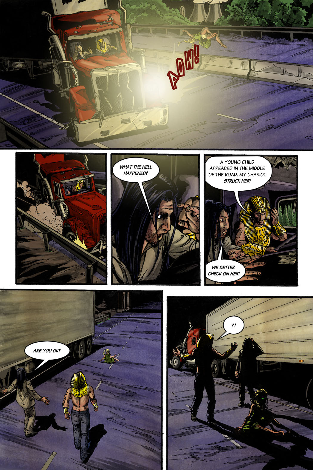 Read online King Tut: Truck Driving Pharaoh comic -  Issue #2 - 9