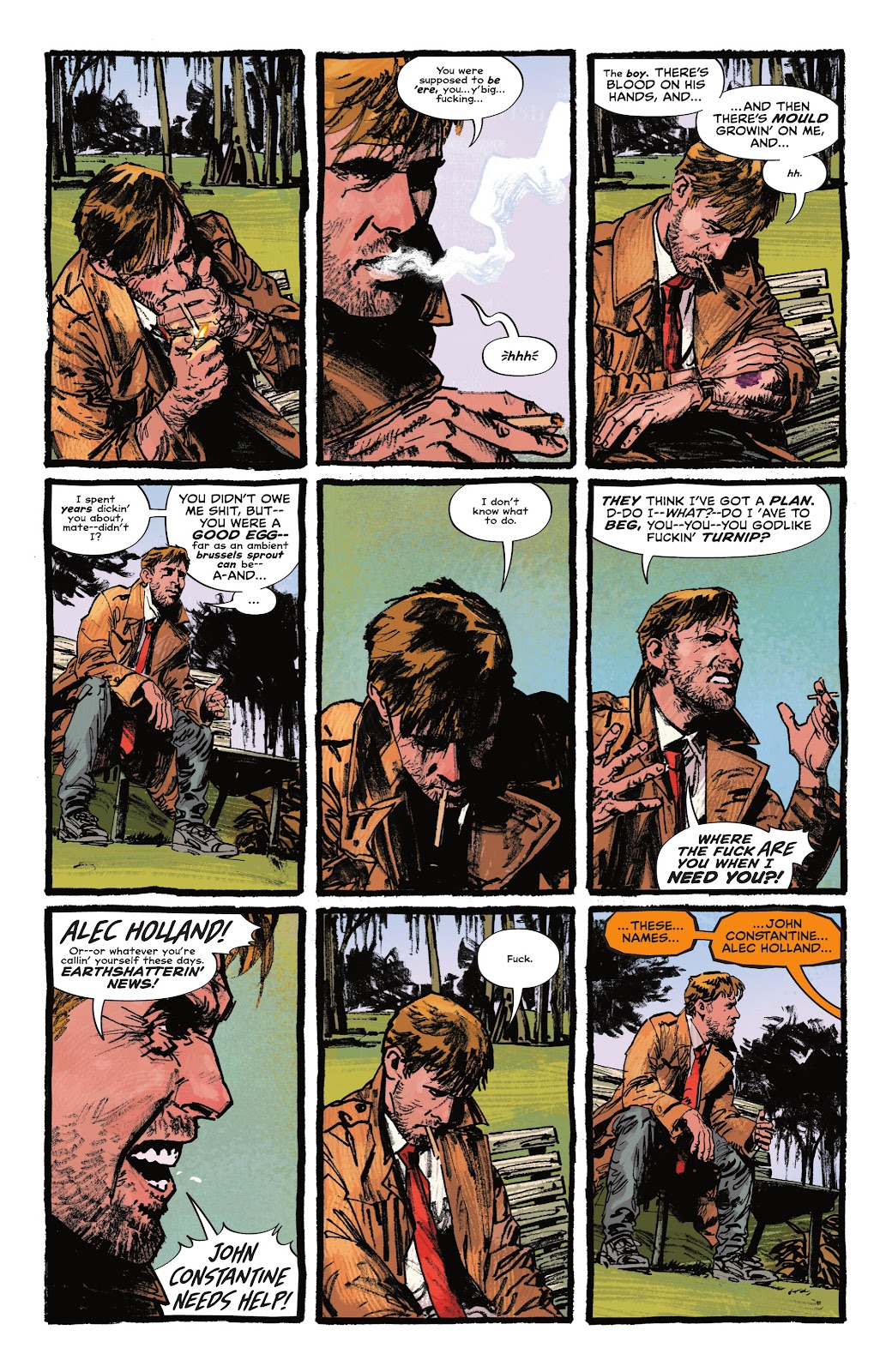 John Constantine: Hellblazer: Dead in America issue 1 - Page 30