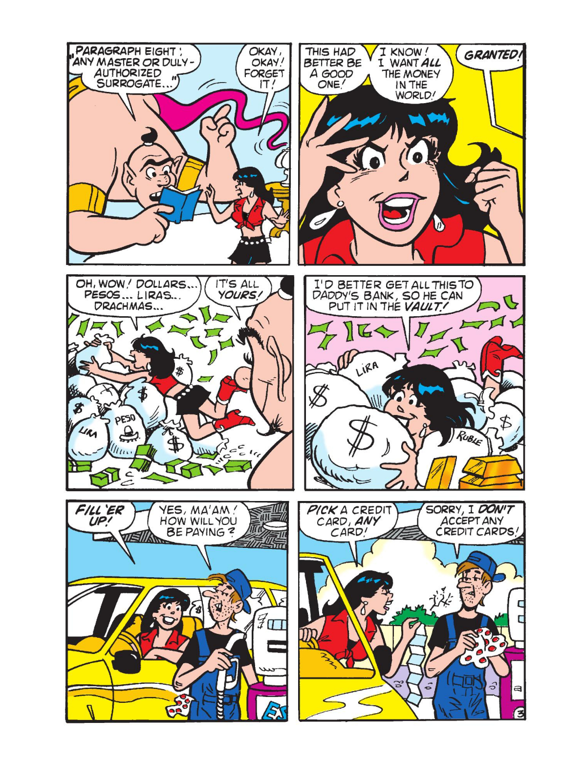 Read online World of Betty & Veronica Digest comic -  Issue #26 - 97