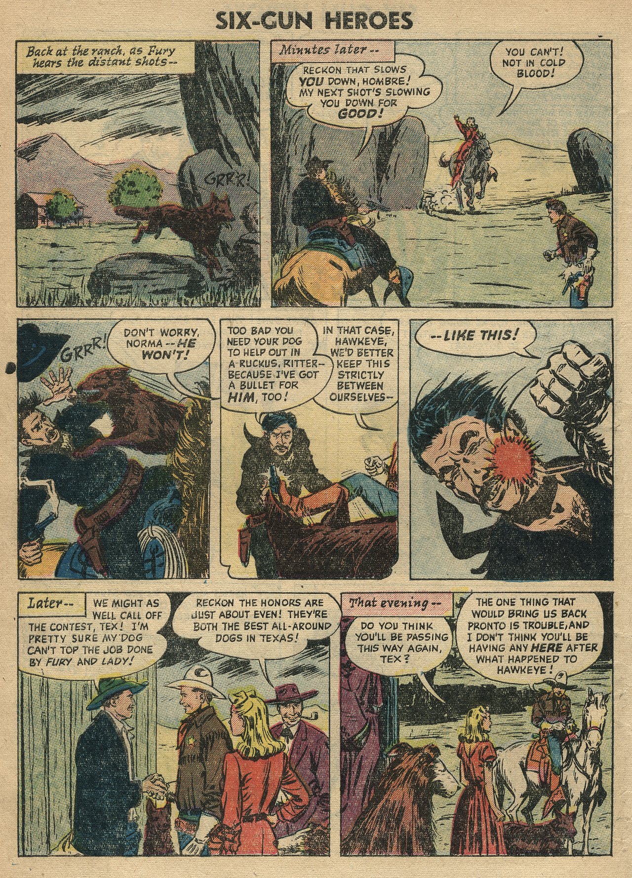 Read online Six-Gun Heroes comic -  Issue #35 - 10
