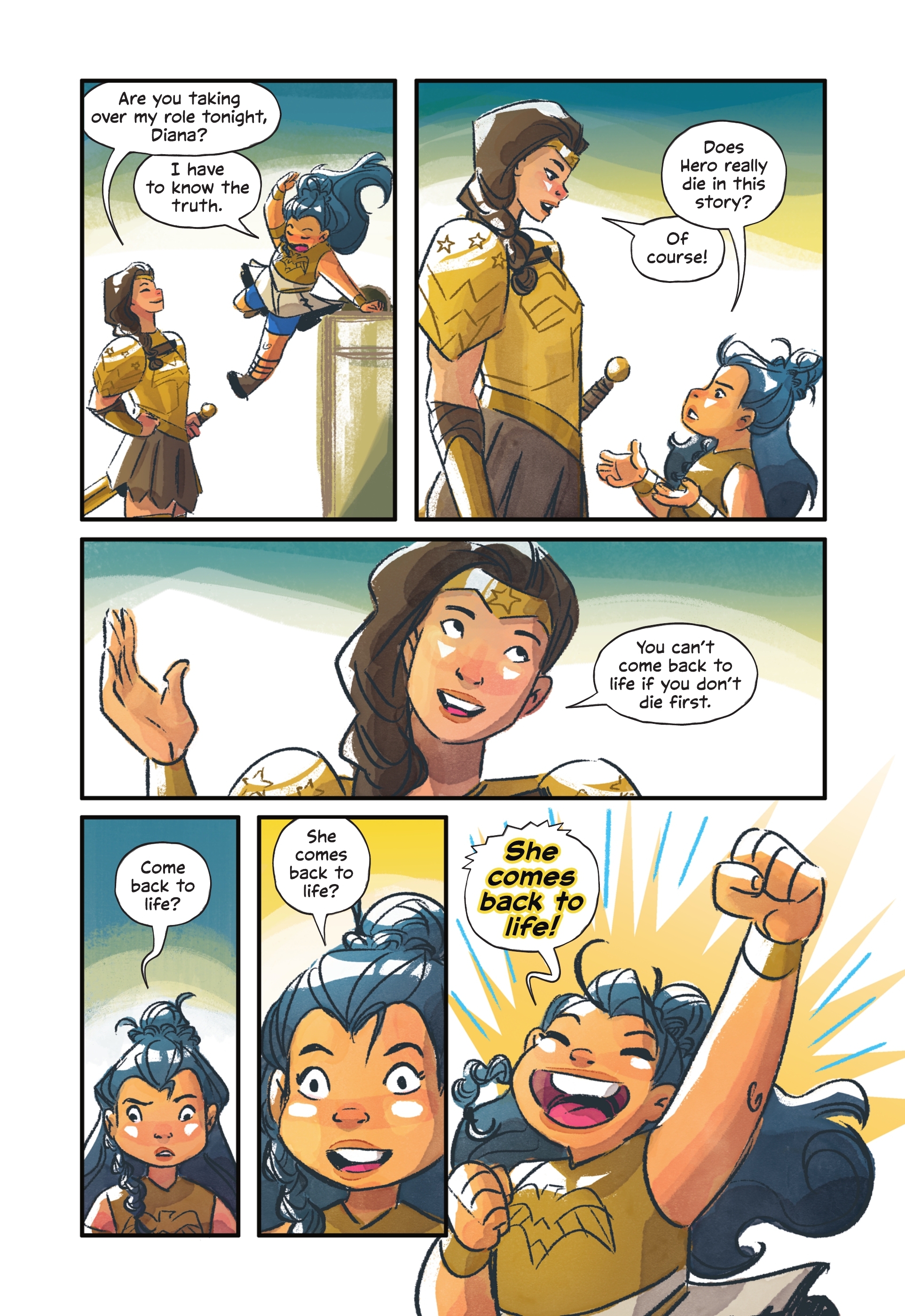 Read online Diana and the Hero's Journey comic -  Issue # TPB - 117
