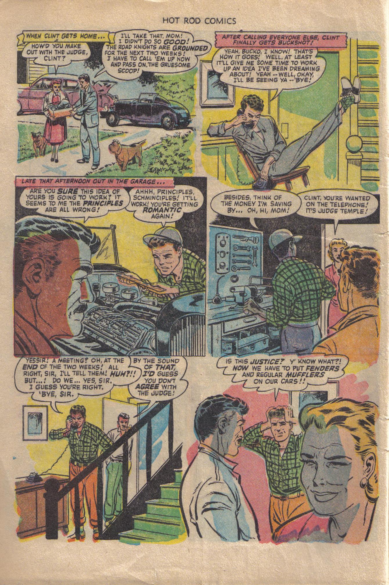 Read online Hot Rod Comics comic -  Issue #6 - 8