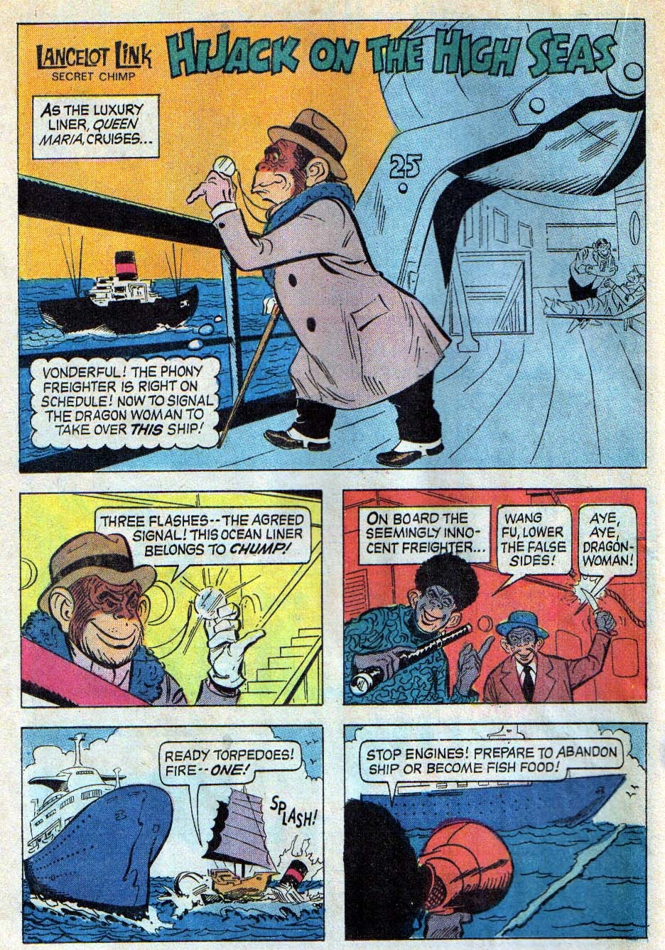 Read online Lancelot Link Secret Chimp comic -  Issue #5 - 15