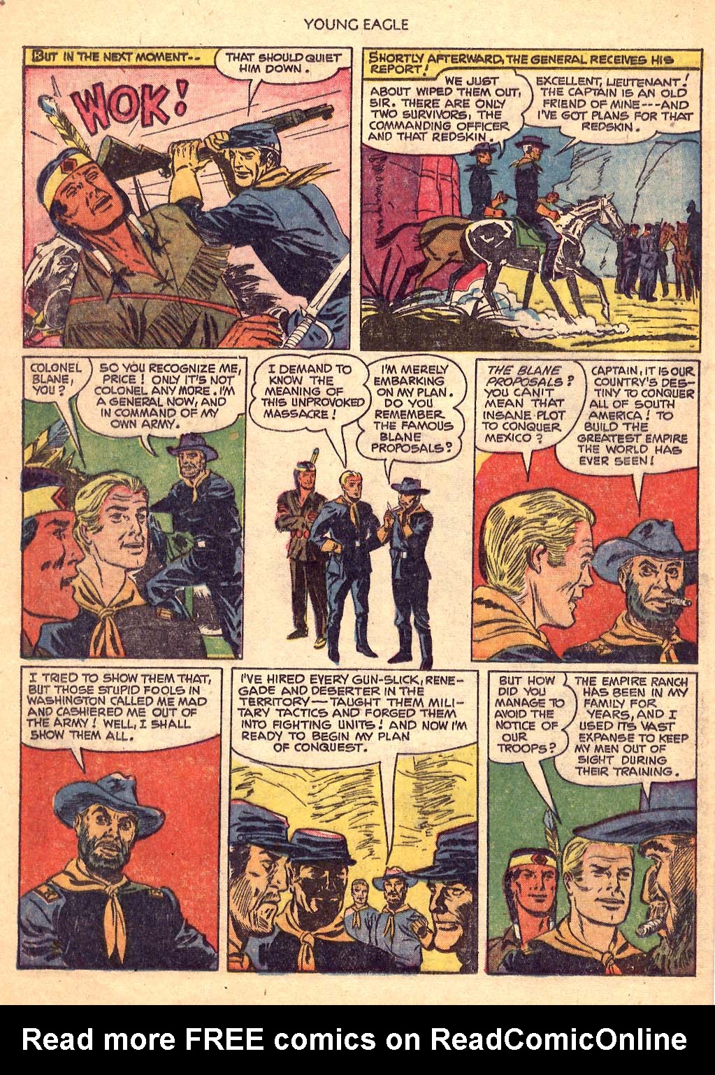 Read online Young Eagle comic -  Issue #6 - 28