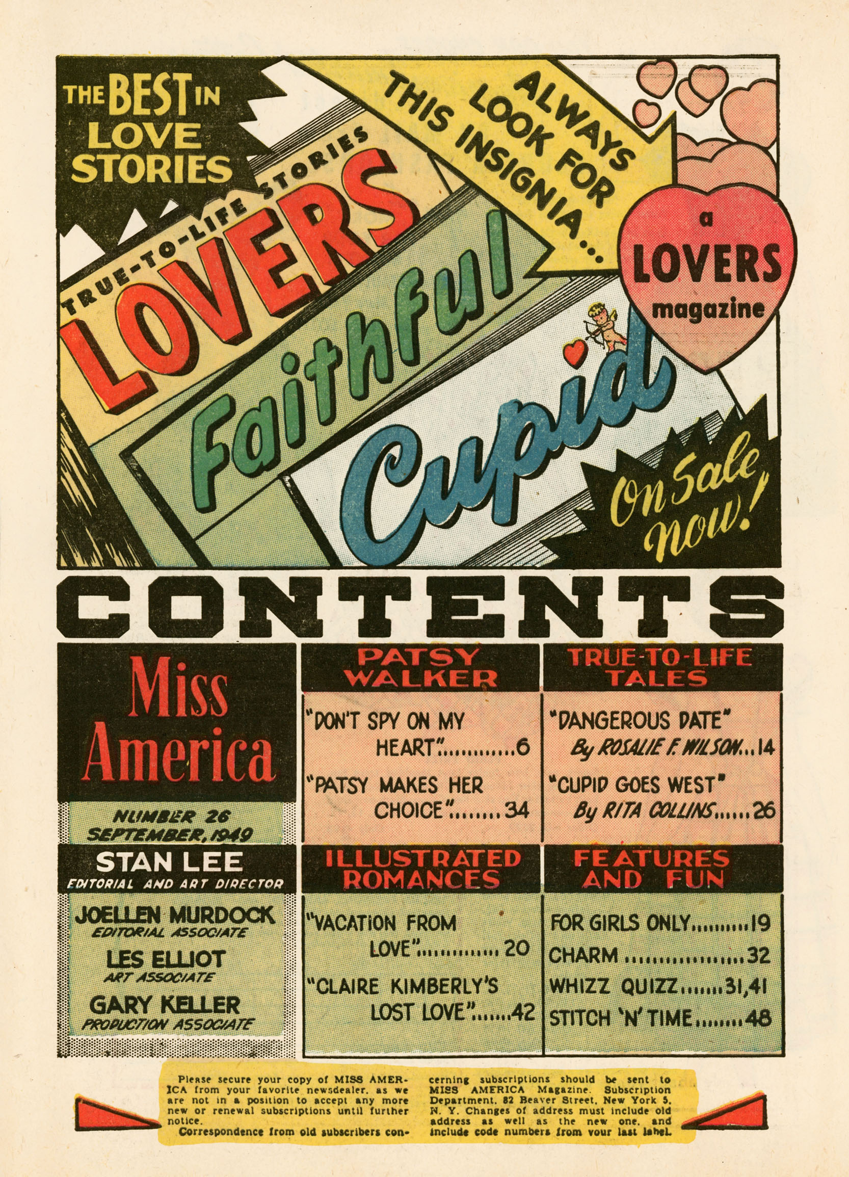 Read online Miss America Magazine comic -  Issue #59 - 4