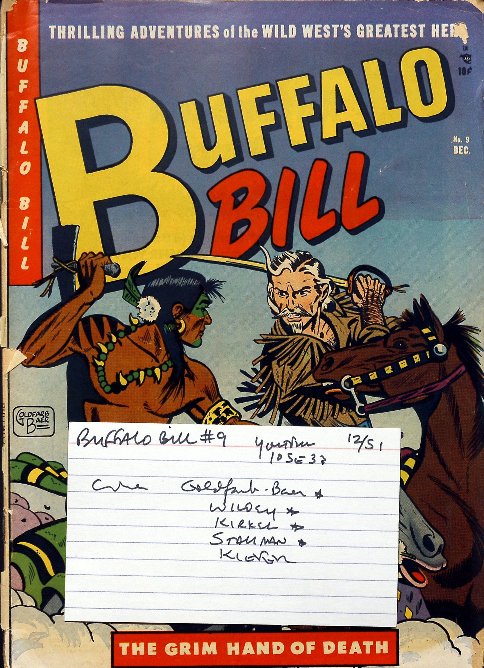 Read online Buffalo Bill comic -  Issue #9 - 37