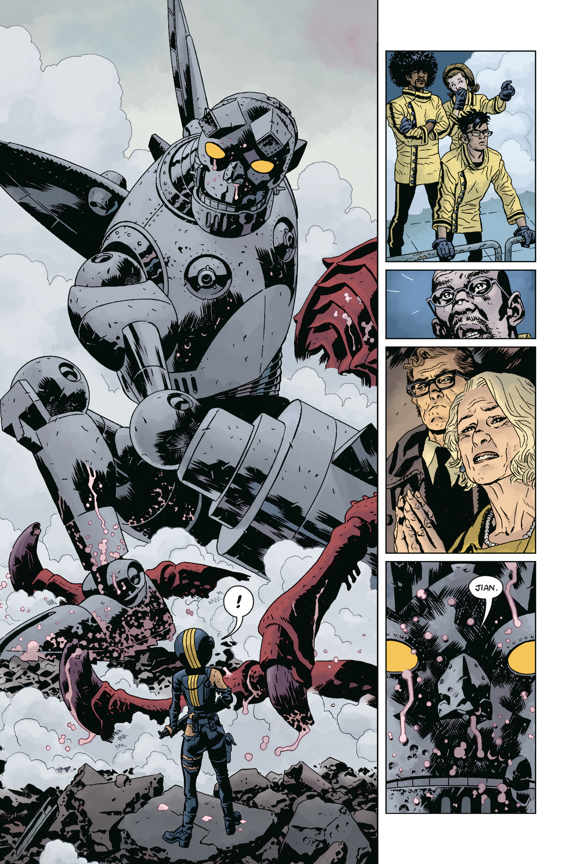 Read online Giant Robot Hellboy comic -  Issue #3 - 12