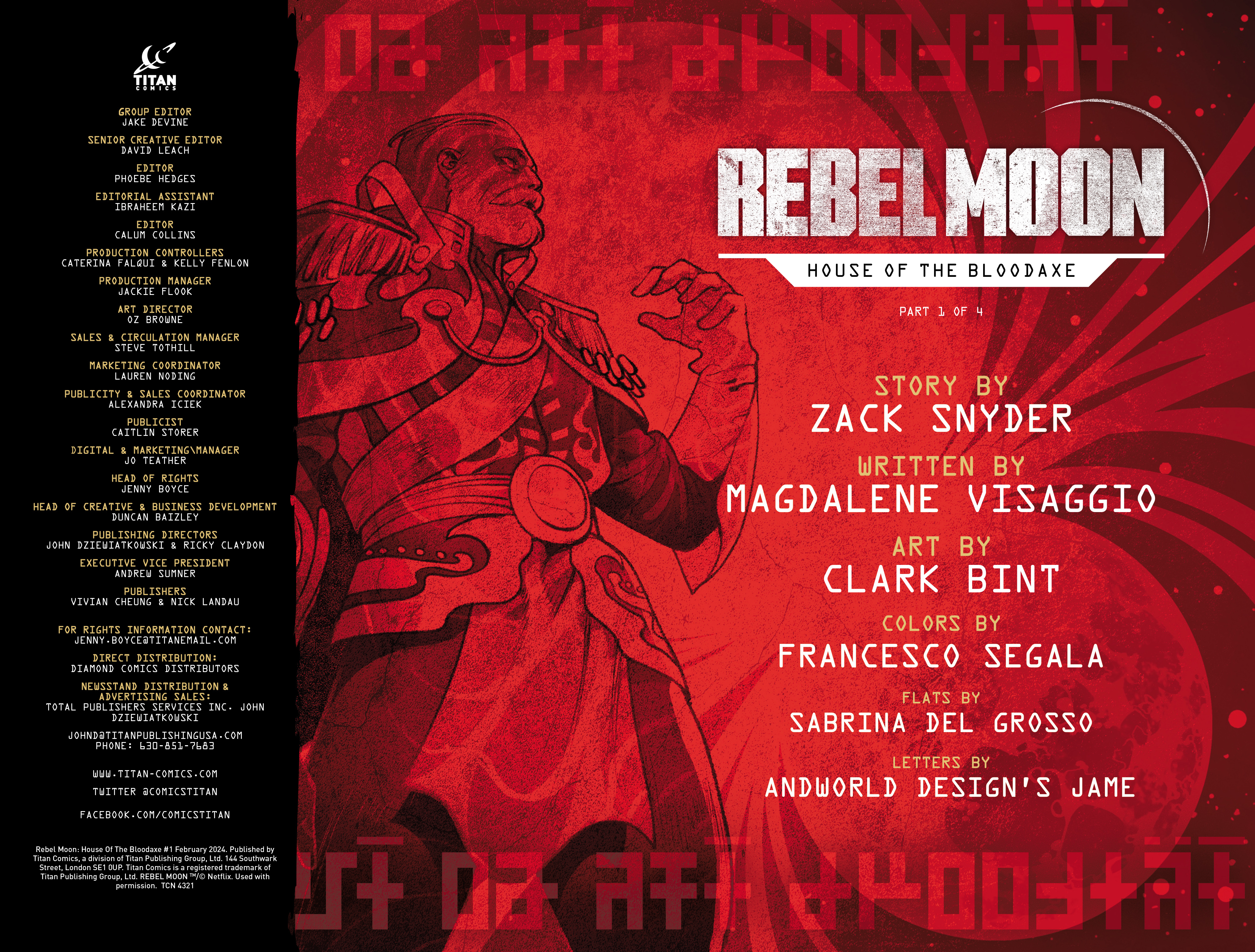 Read online Rebel Moon: House of the Bloodaxe comic -  Issue #1 - 6