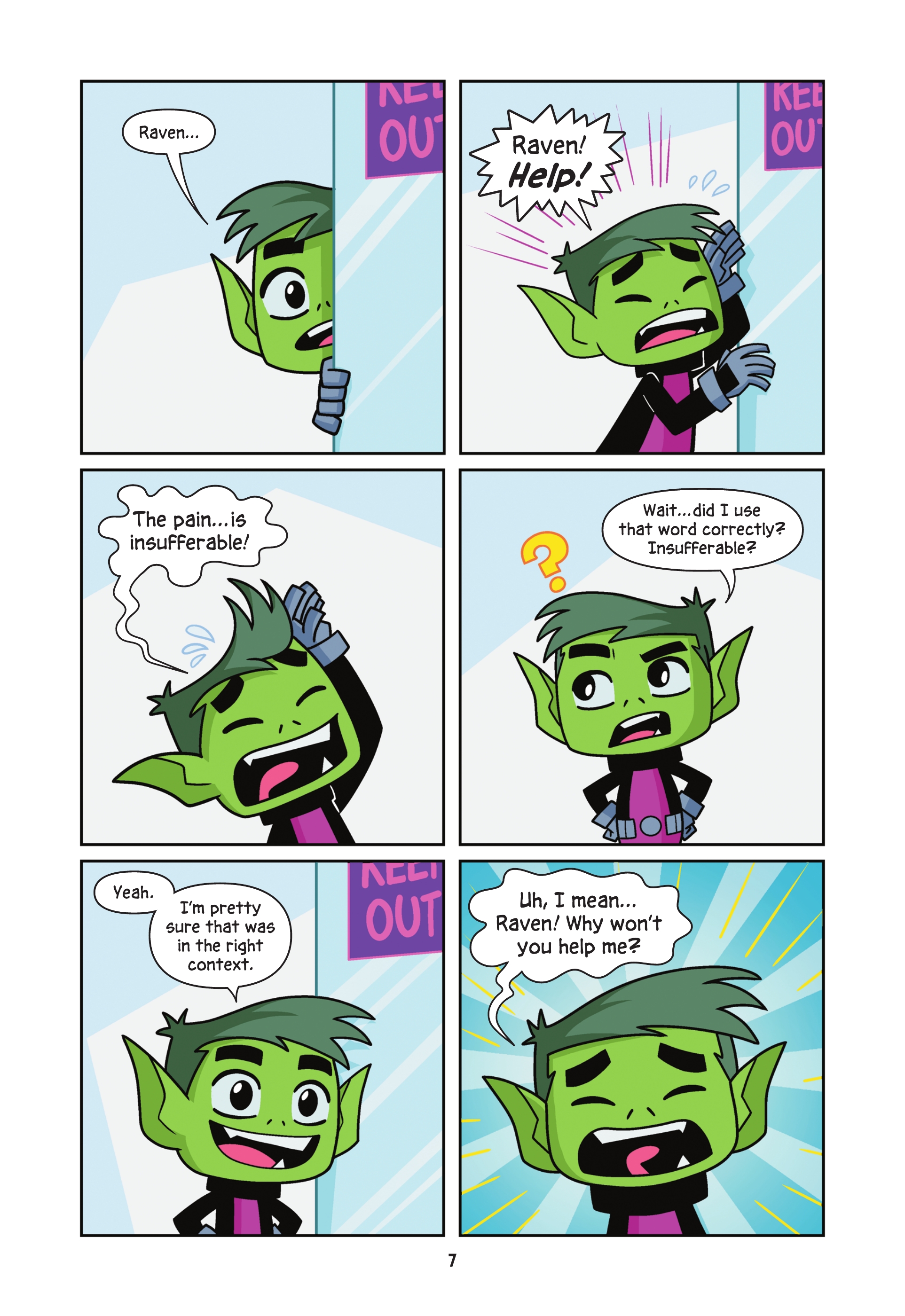 Read online Teen Titans Go! To the Library! comic -  Issue # TPB (Part 1) - 6