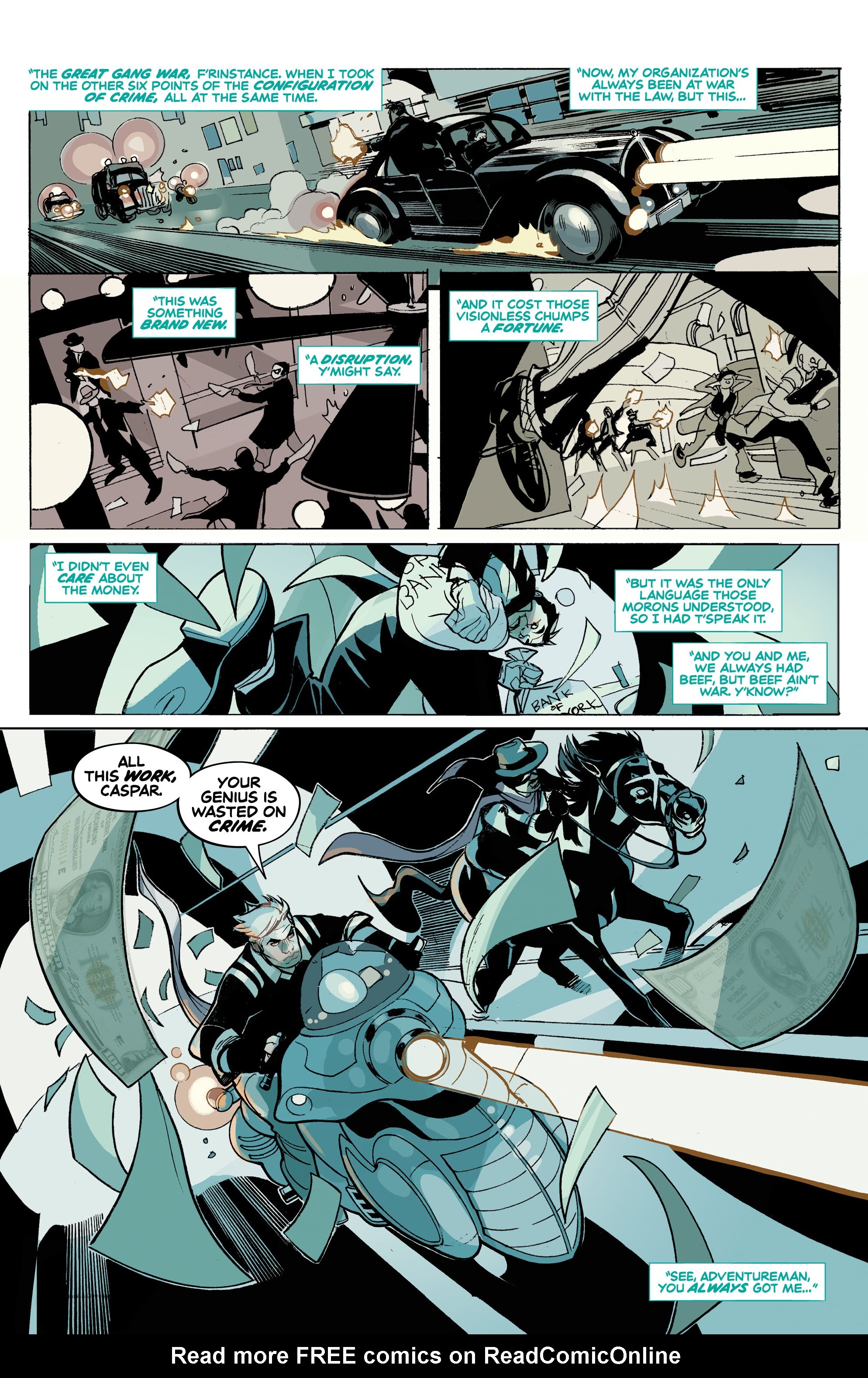 Read online Adventureman: Ghost Lights comic -  Issue #1 - 17