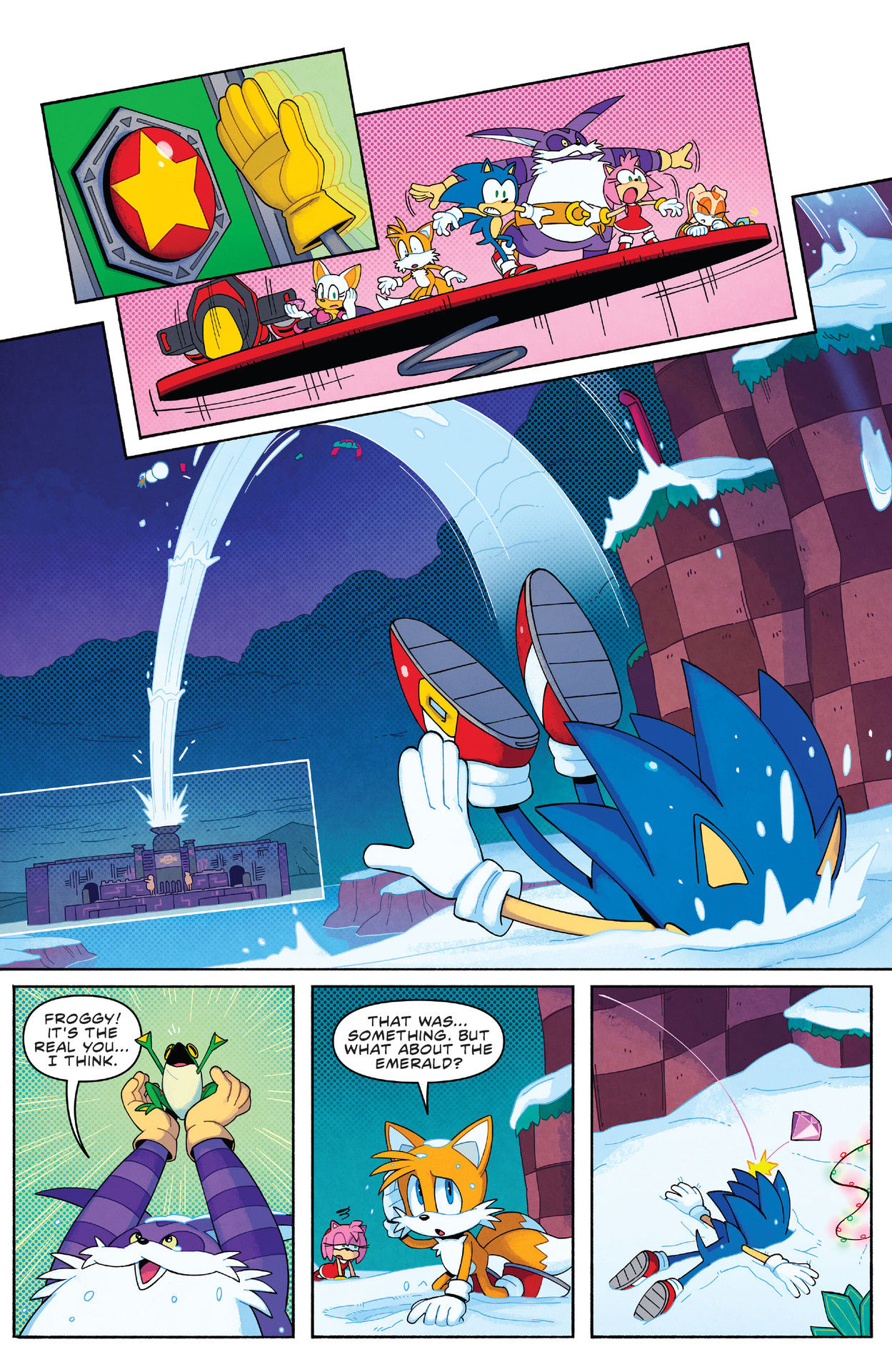 Read online Sonic the Hedgehog: Winter Jam comic -  Issue # Full - 24