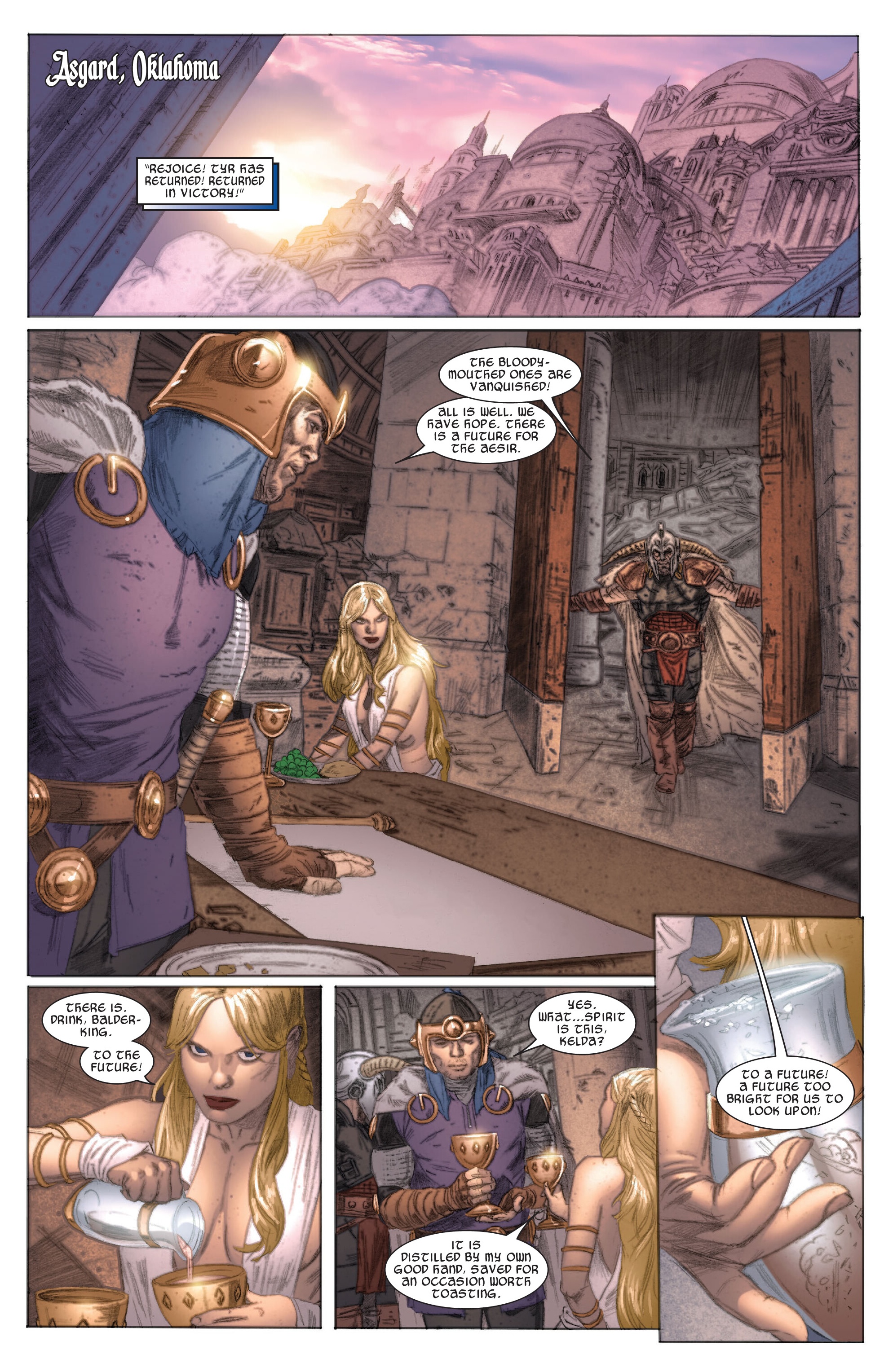 Read online Thor by Straczynski & Gillen Omnibus comic -  Issue # TPB (Part 10) - 31