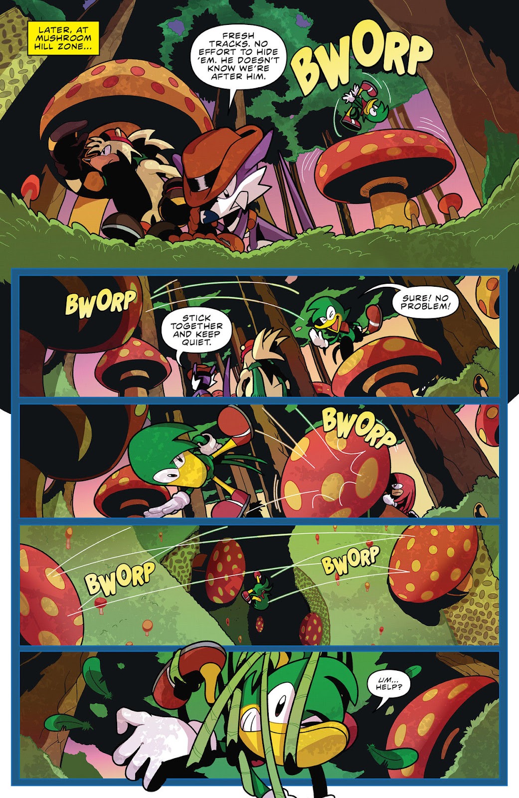 Sonic the Hedgehog: Fang the Hunter issue 1 - Page 18