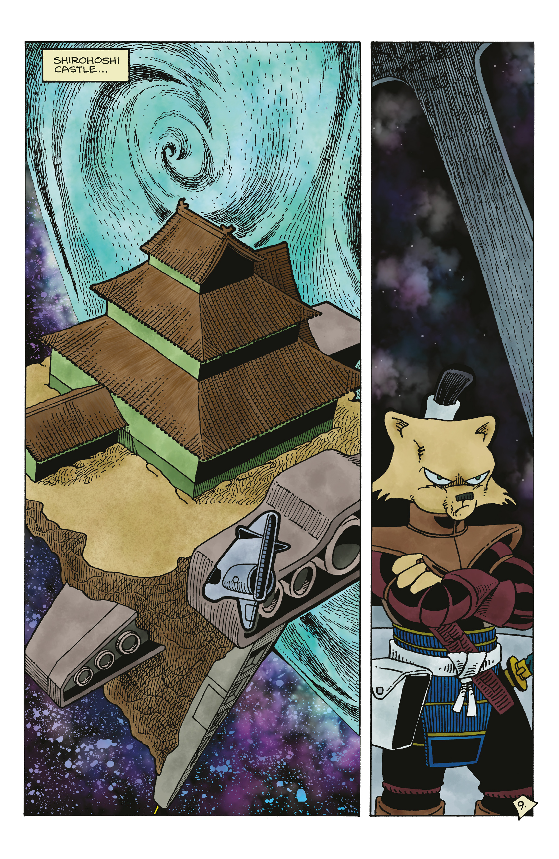 Read online Space Usagi: Death and Honor comic -  Issue #2 - 11