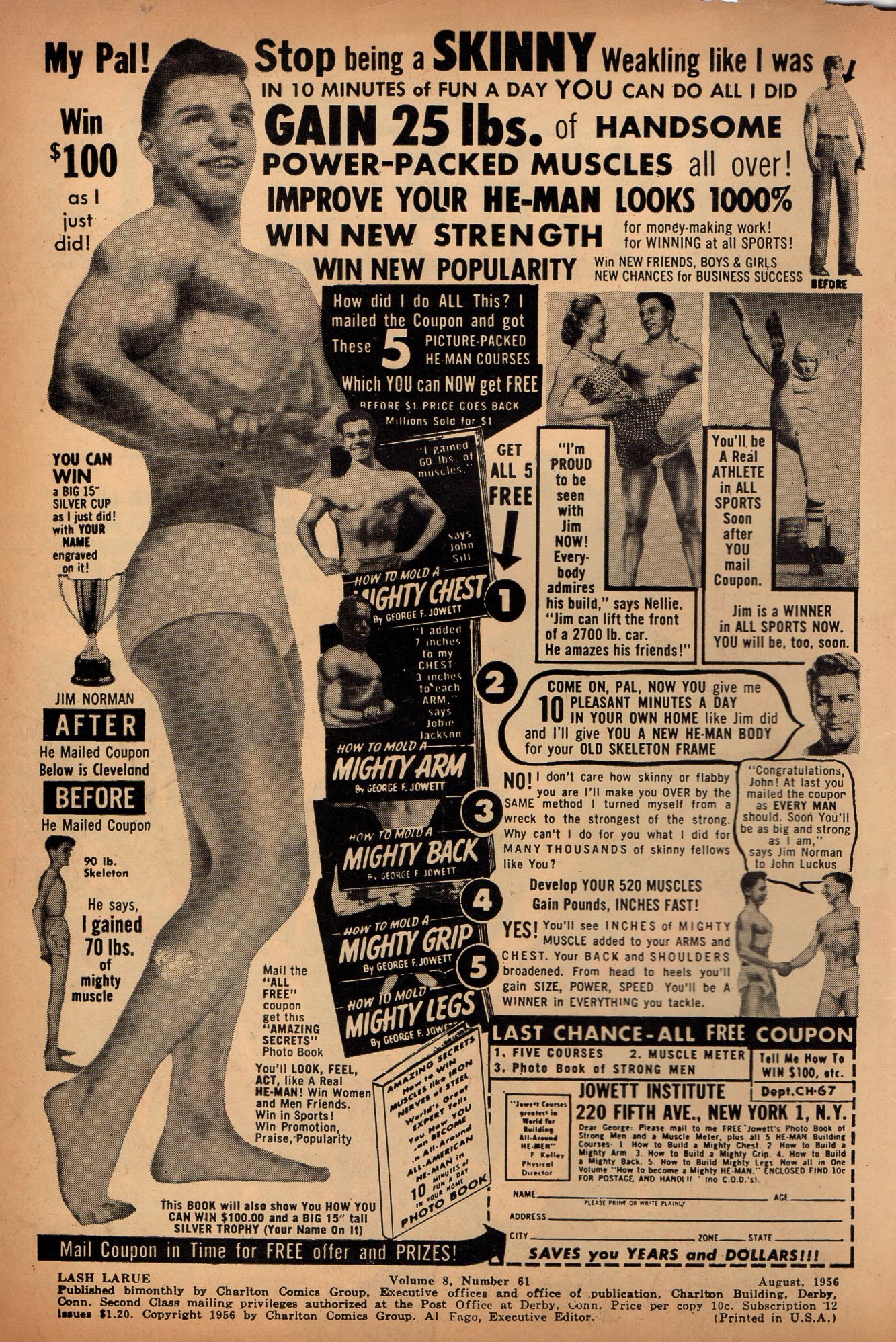 Read online Lash Larue Western (1949) comic -  Issue #61 - 2