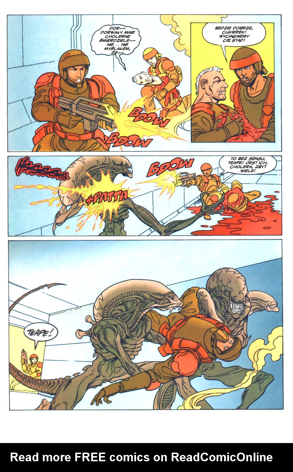 Read online Aliens: Berserker comic -  Issue #3 - 17