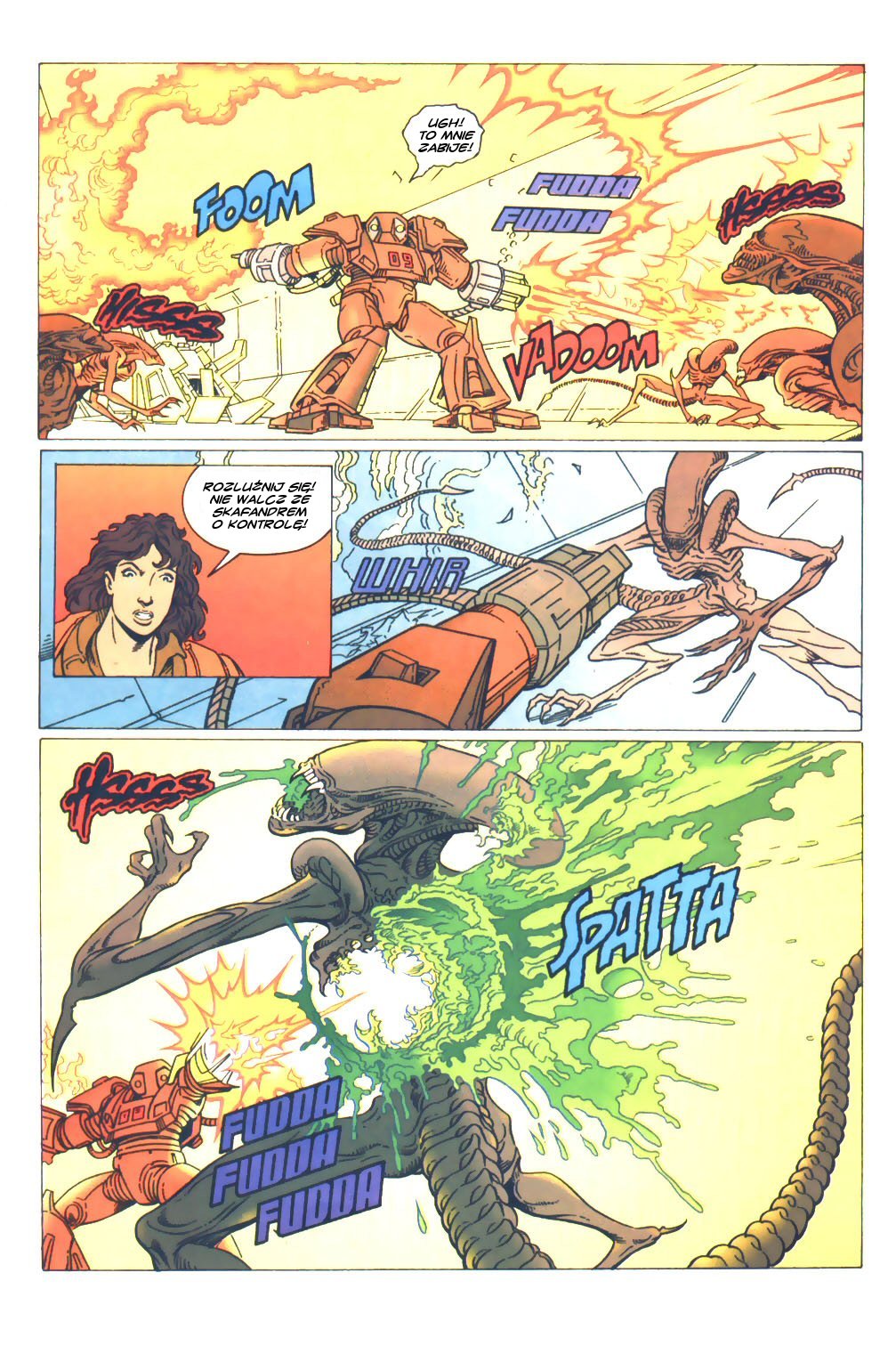 Read online Aliens: Berserker comic -  Issue #4 - 7