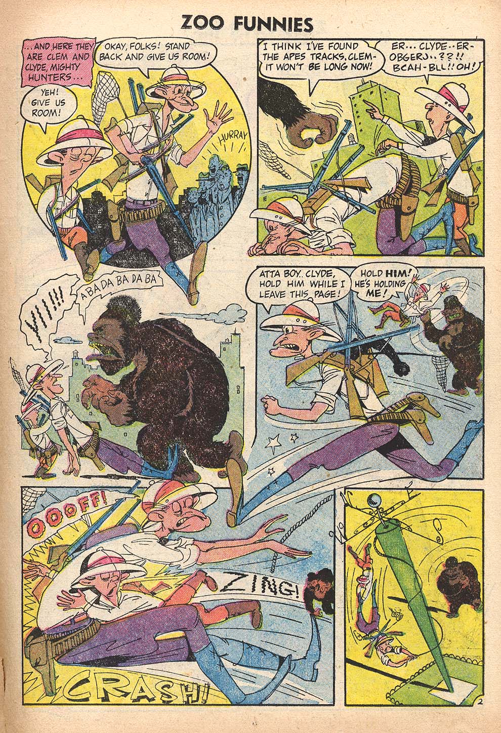 Read online Zoo Funnies comic -  Issue #9 - 11