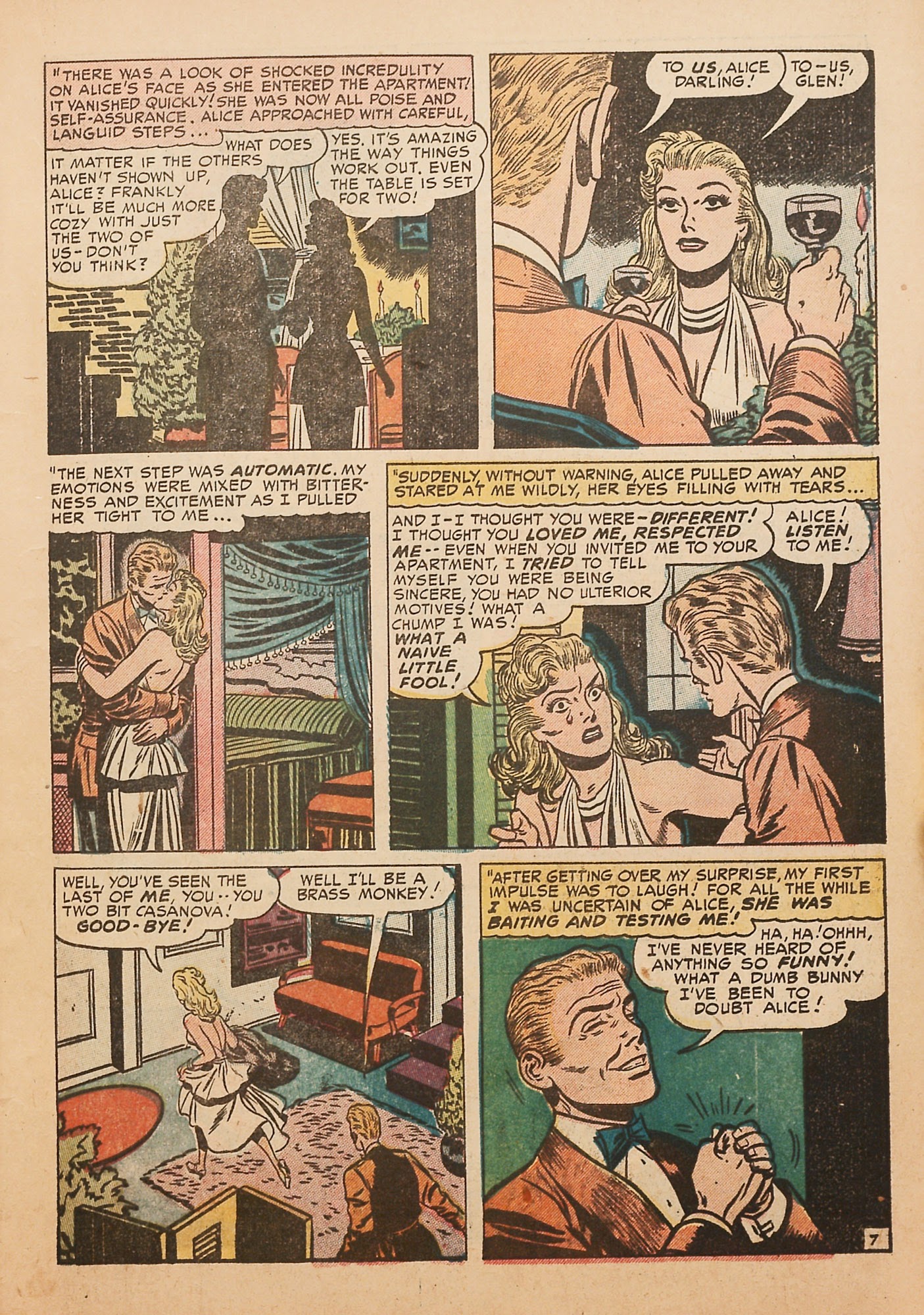 Read online Young Love (1949) comic -  Issue #22 - 21