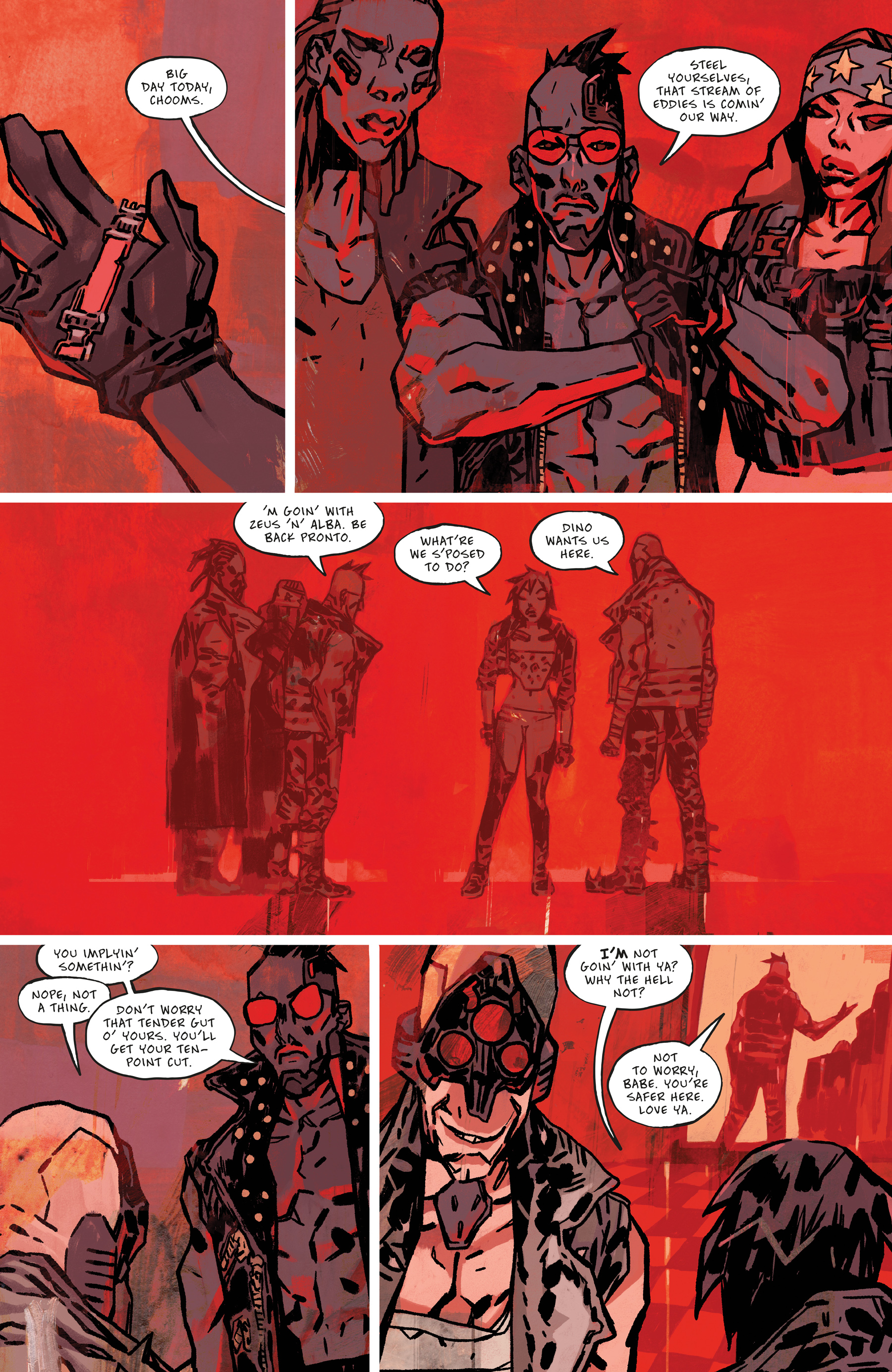 Read online Cyberpunk 2077: XOXO comic -  Issue #3 - 19