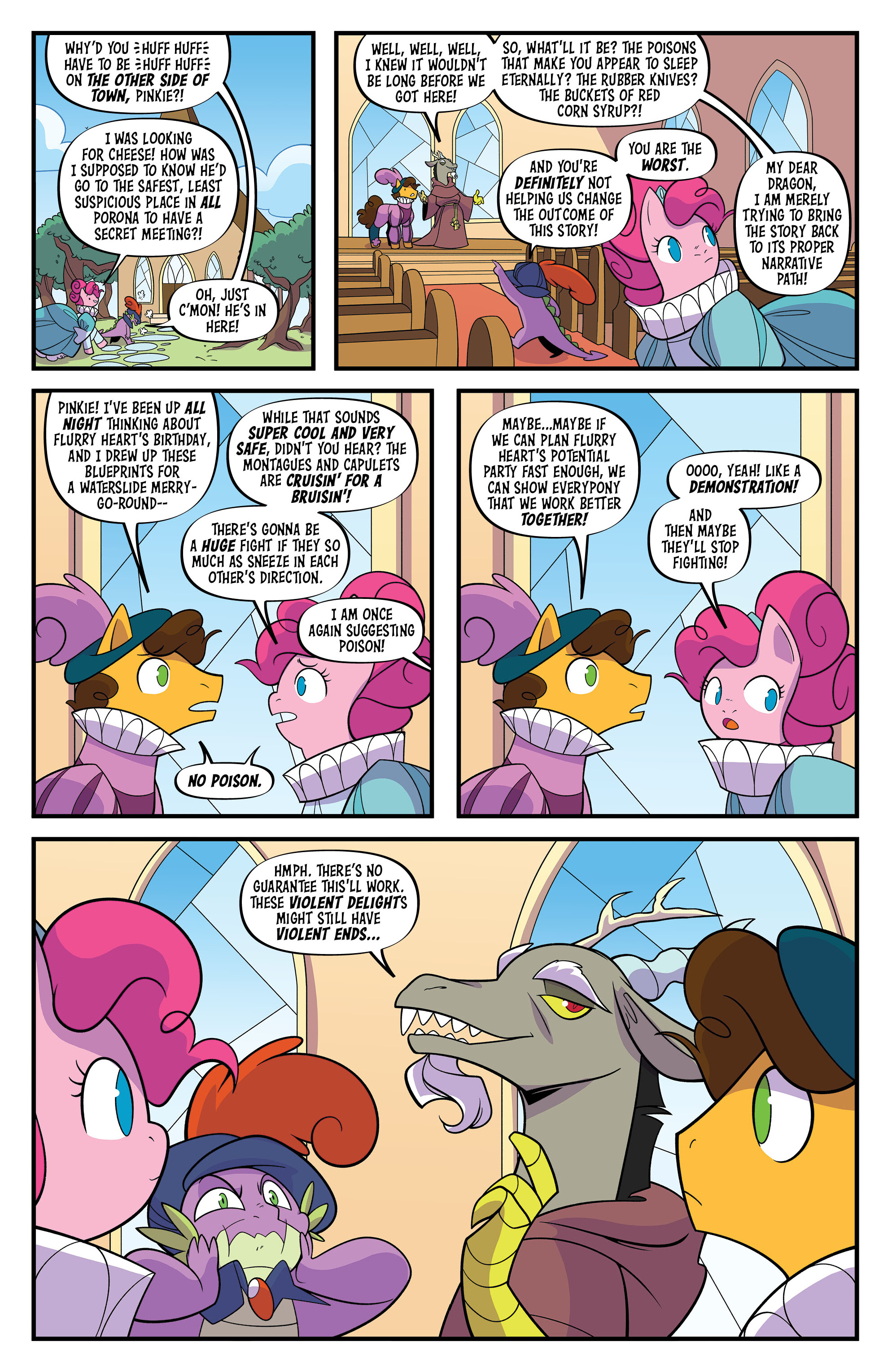 Read online My Little Pony: Valentine's Day Special, Romeo & Juliet comic -  Issue # Full - 14