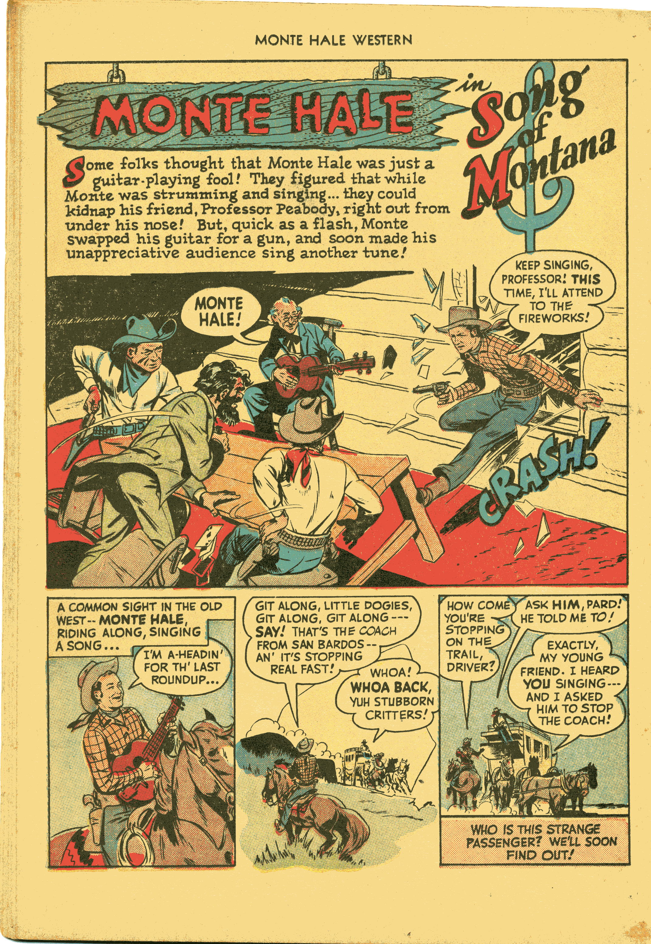 Read online Monte Hale Western comic -  Issue #31 - 26