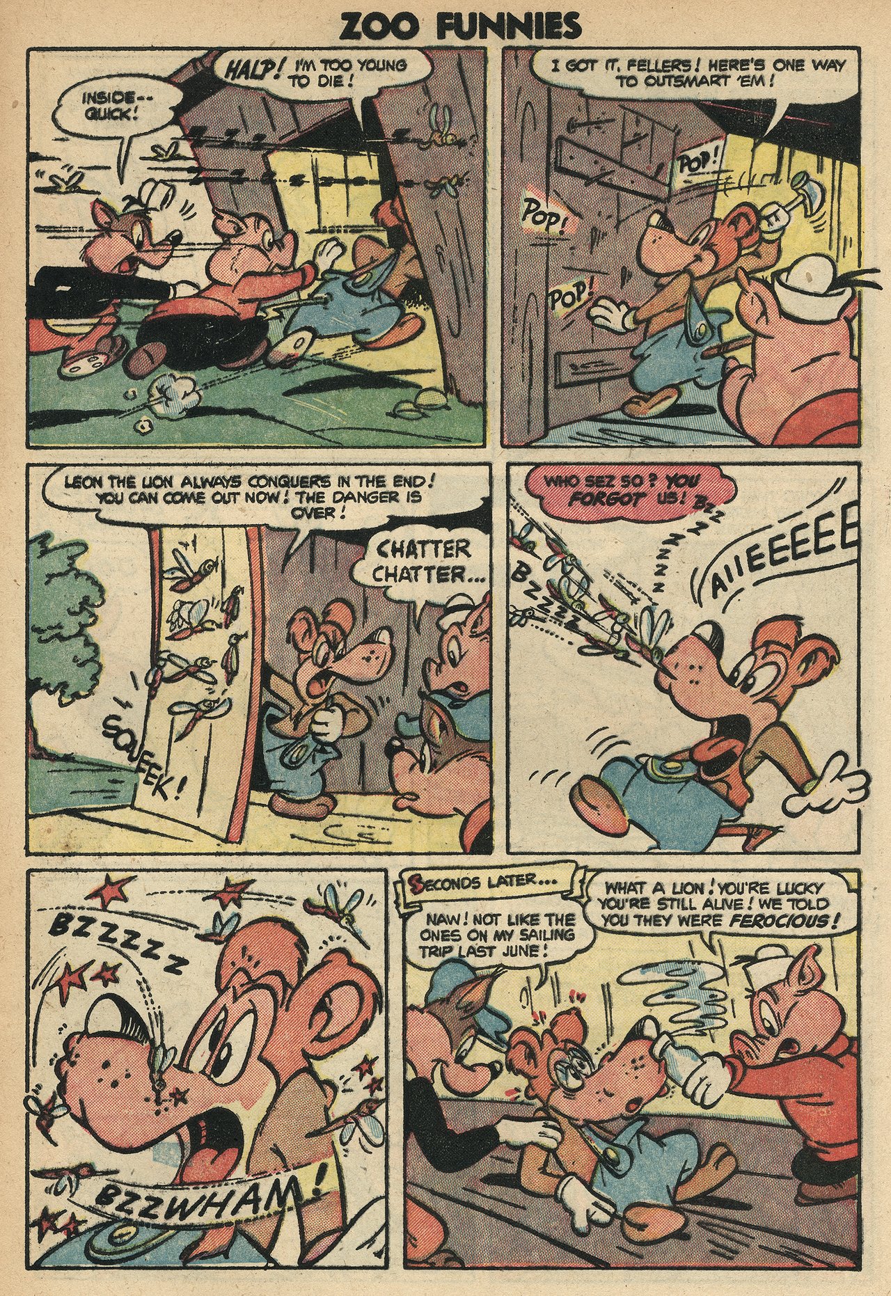 Read online Zoo Funnies comic -  Issue #5 - 29