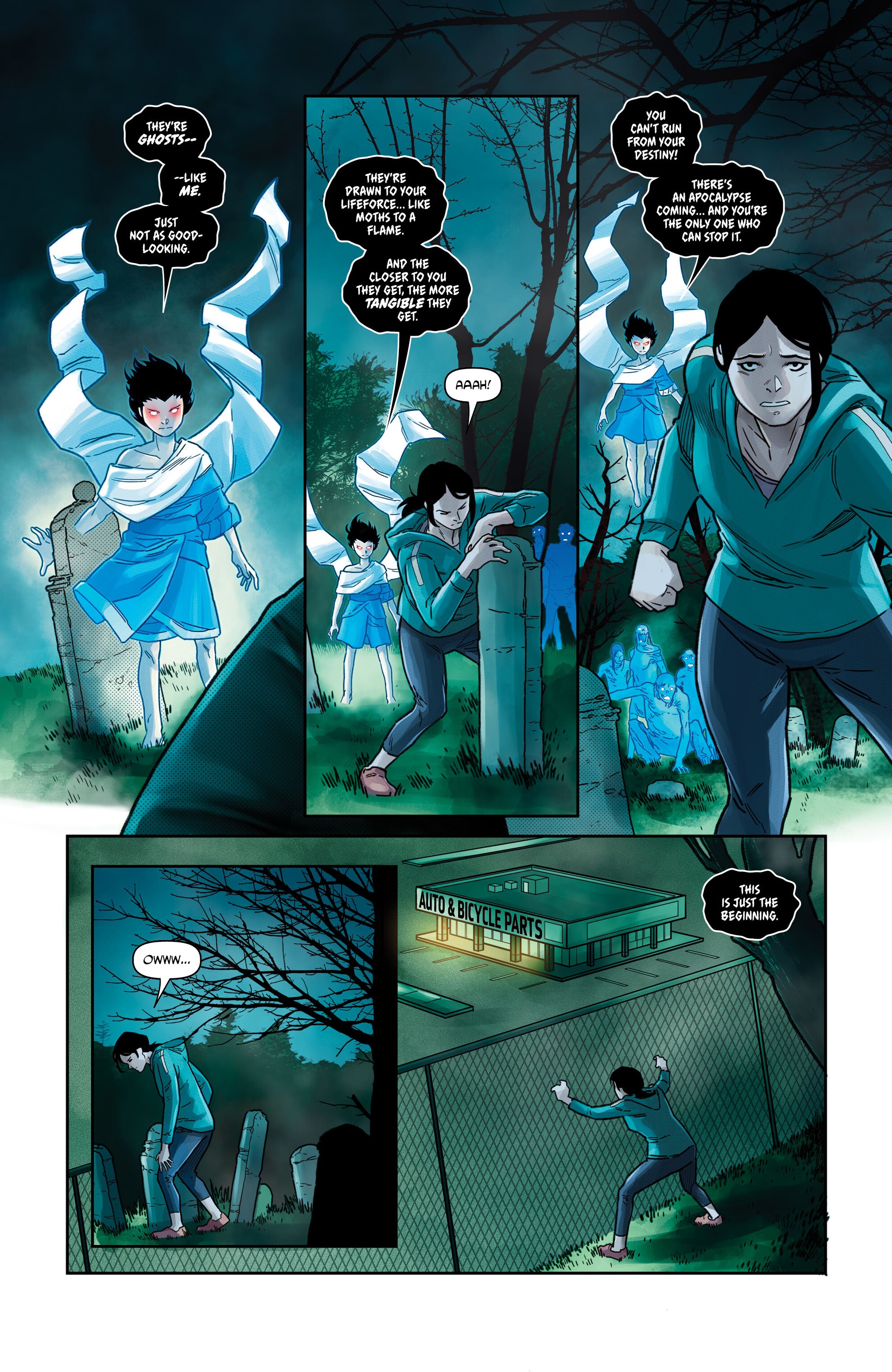 Read online A Haunted Girl comic -  Issue #3 - 7