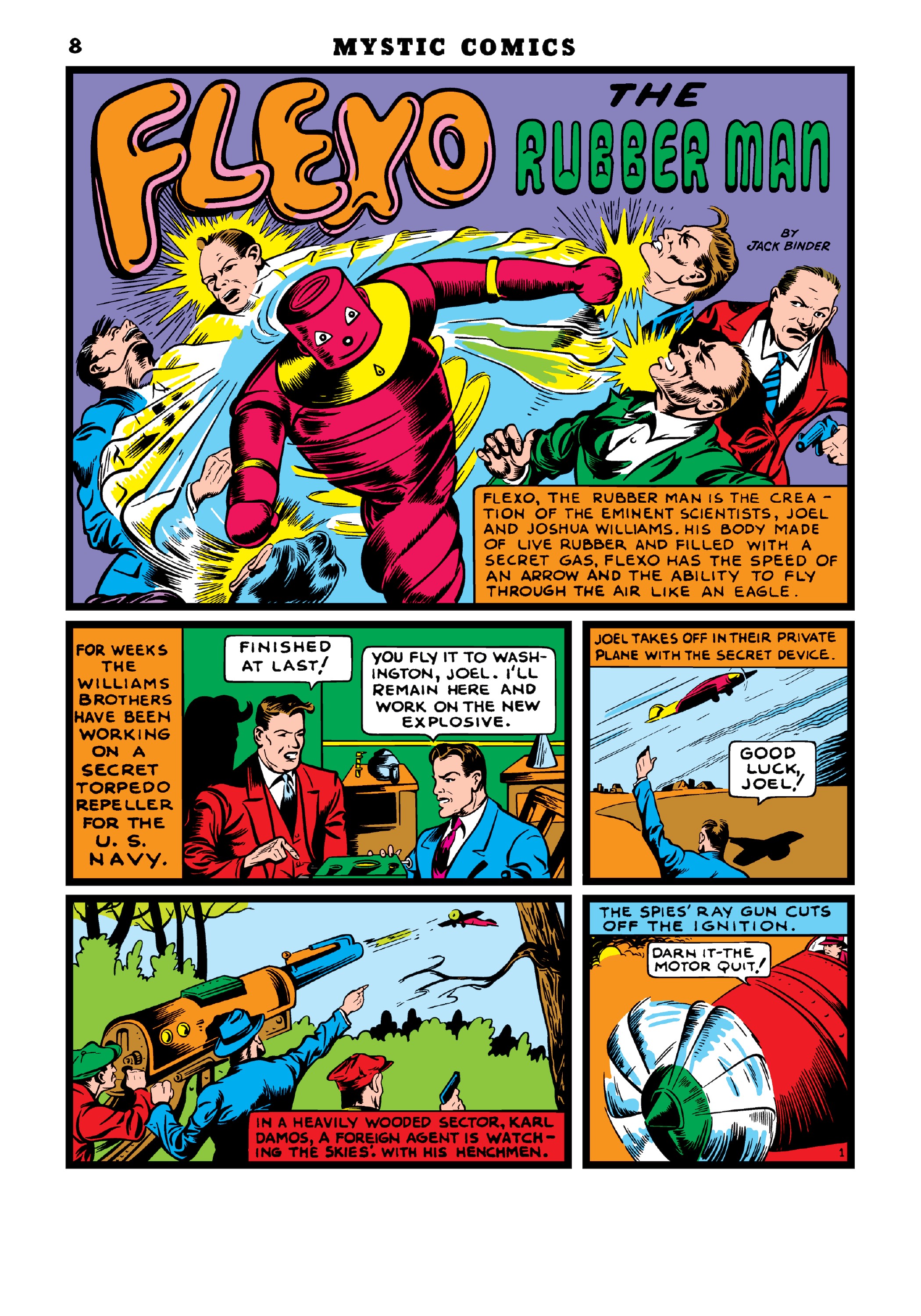 Read online Mystic Comics comic -  Issue # (1940) _Marvel Masterworks - Golden Age  (Part 1) - 83