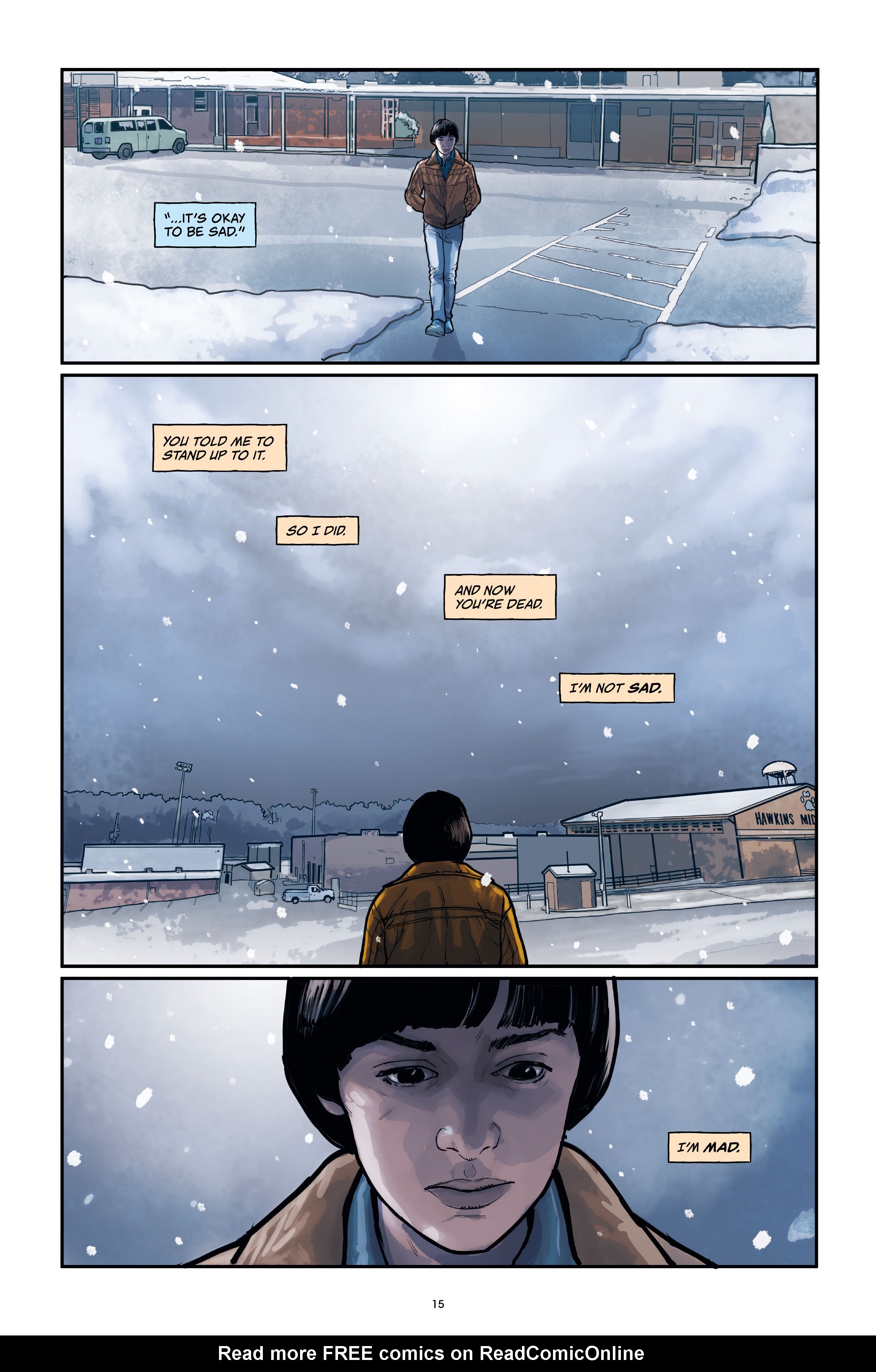 Read online Stranger Things Library Edition comic -  Issue # TPB 3 (Part 1) - 15