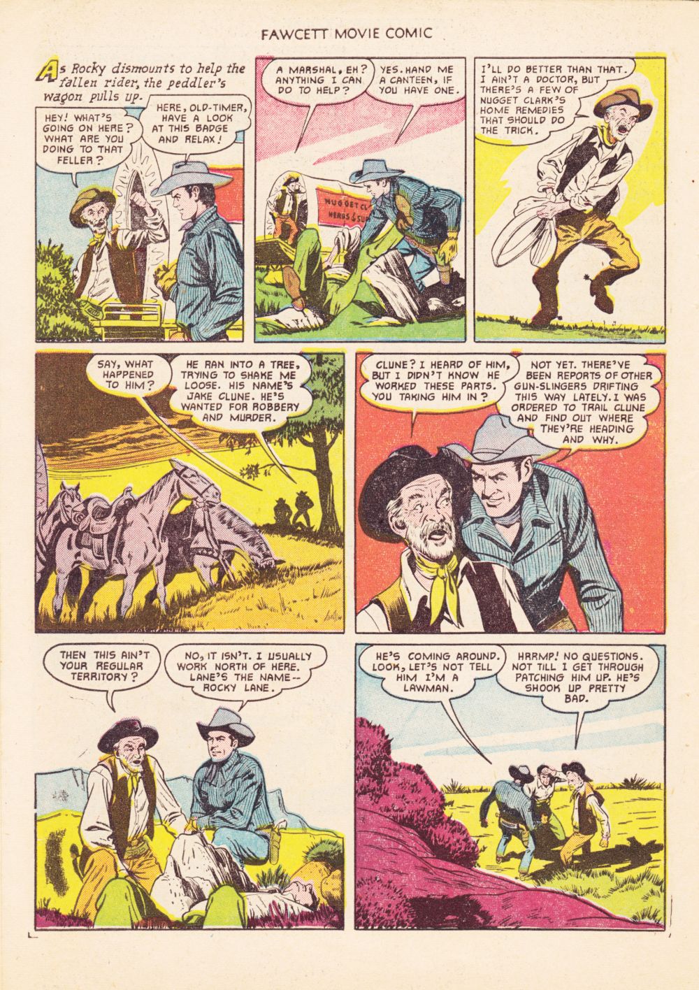 Read online Fawcett Movie Comic comic -  Issue #12 - 6