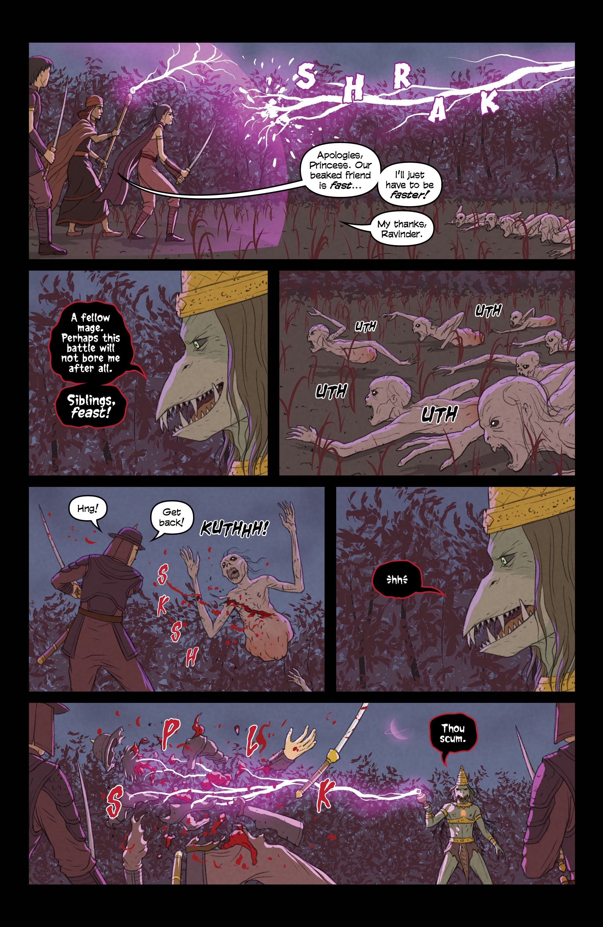 Read online Quest comic -  Issue #5 - 4