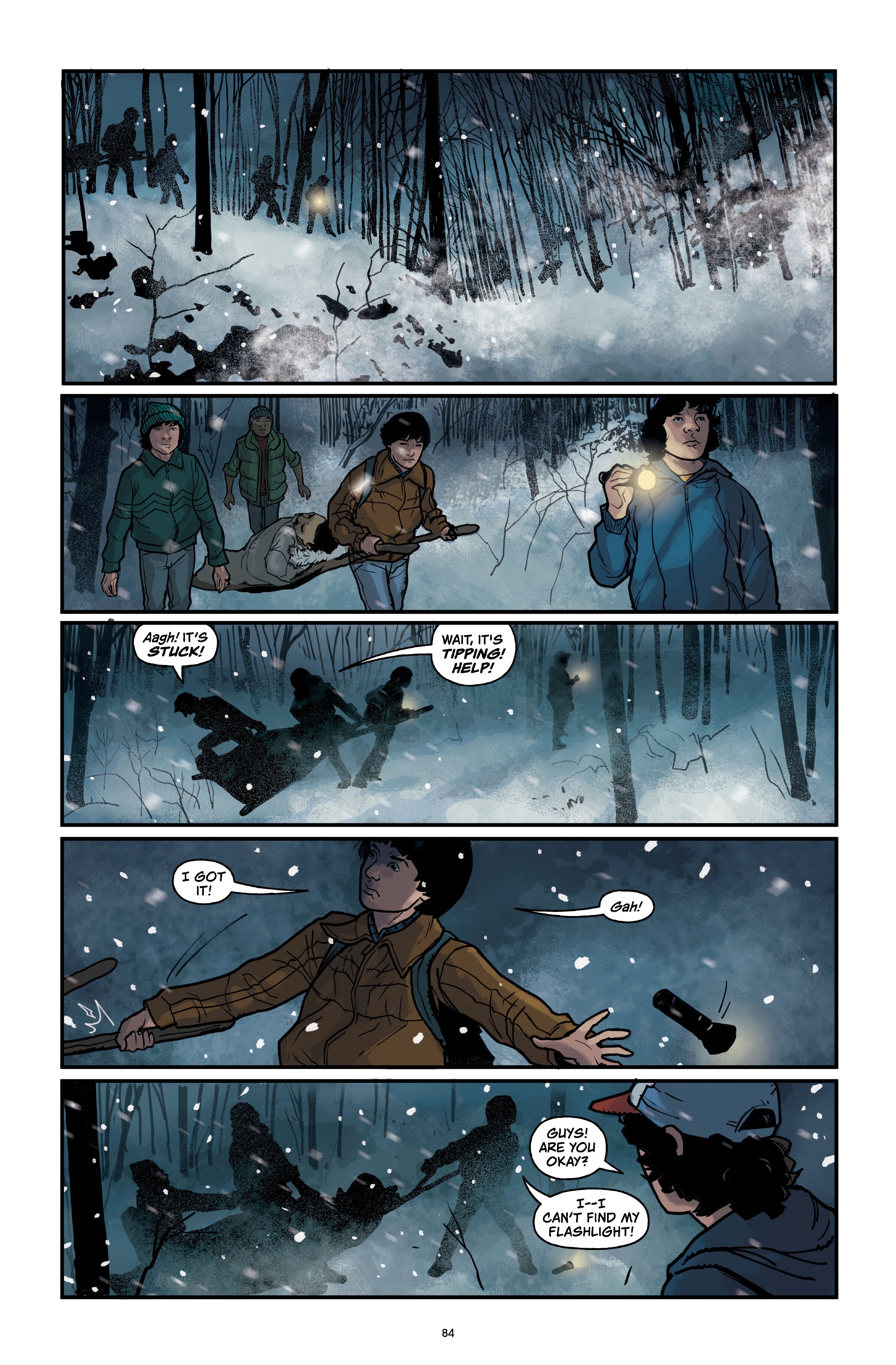 Read online Stranger Things Library Edition comic -  Issue # TPB 3 (Part 1) - 84
