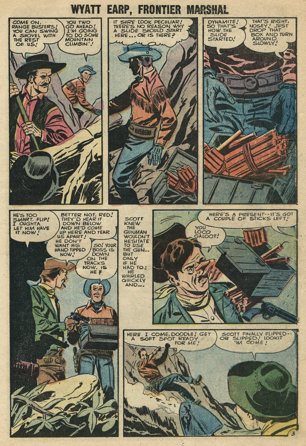 Read online Wyatt Earp Frontier Marshal comic -  Issue #12 - 23
