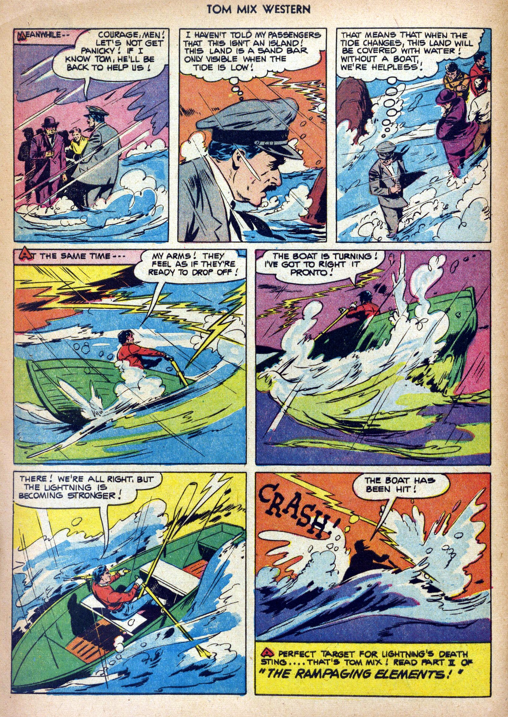 Read online Tom Mix Western (1948) comic -  Issue #48 - 8