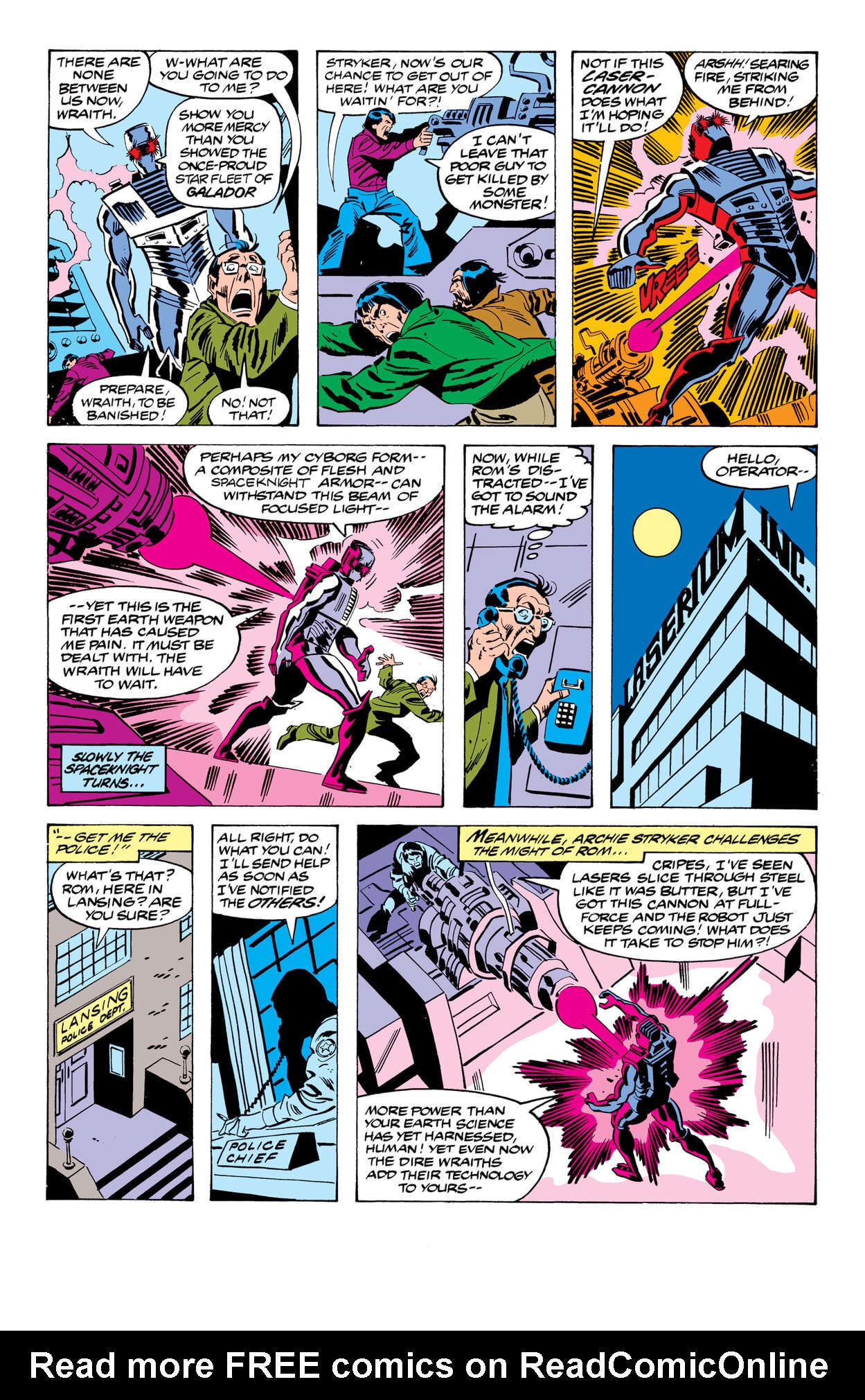 Read online Rom: The Original Marvel Years Omnibus comic -  Issue # TPB (Part 1) - 36