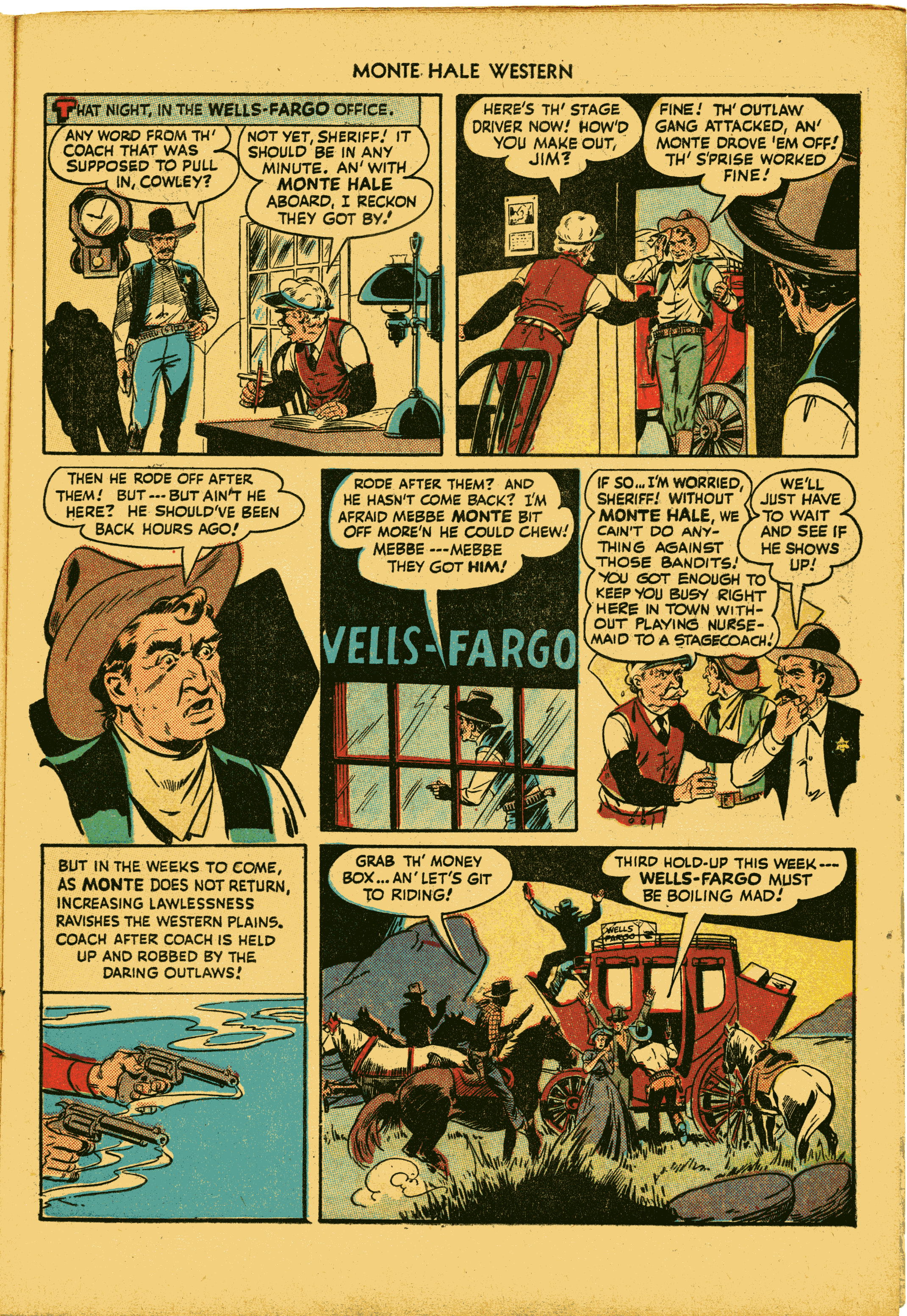 Read online Monte Hale Western comic -  Issue #31 - 7