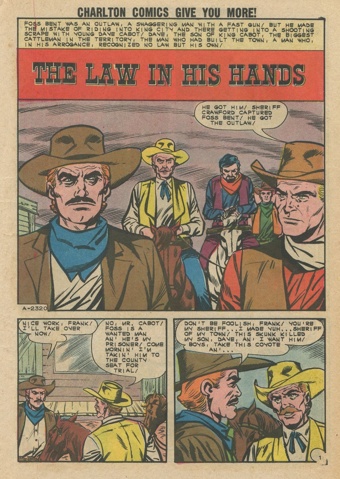 Outlaws of the West issue 42 - Page 3