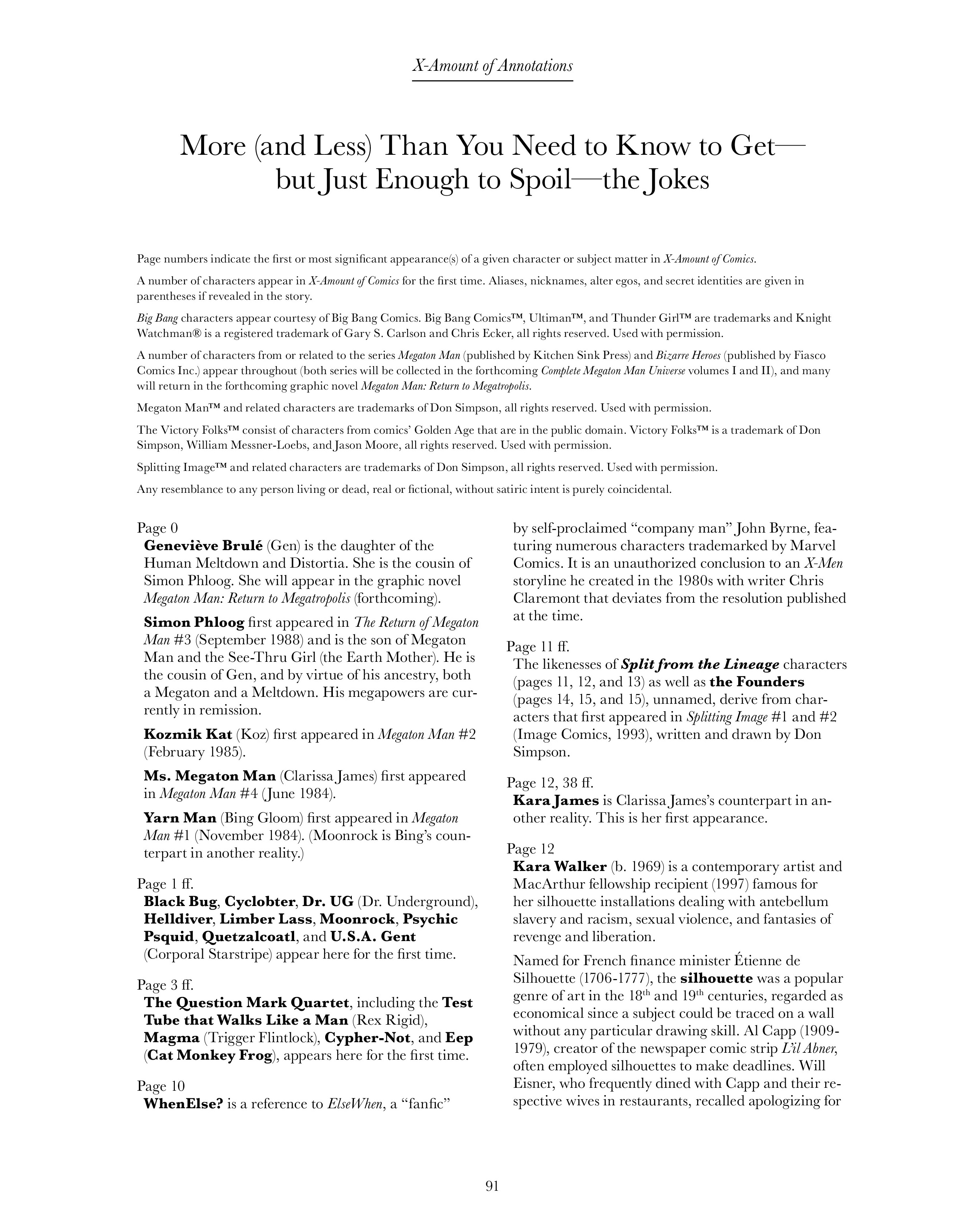 Read online X-Amount of Comics: 1963 (WhenElse) Annual comic -  Issue # TPB - 92