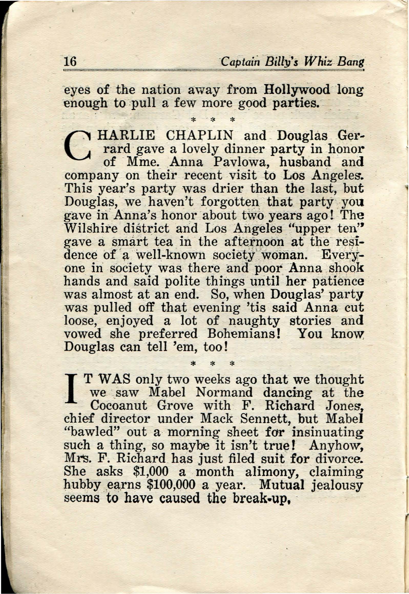 Read online Captain Billy's Whiz Bang comic -  Issue #32 - 18